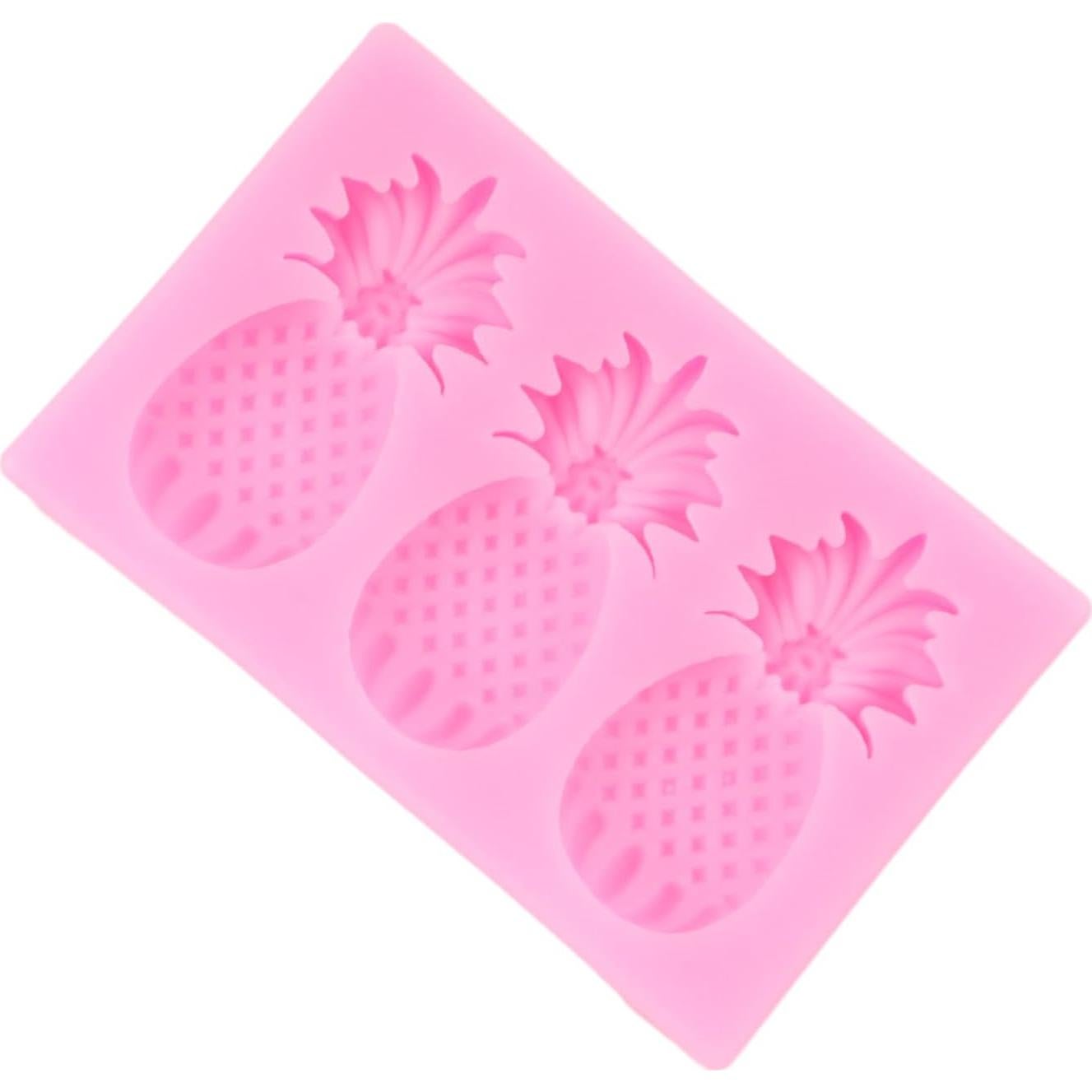 Molde de Silicona de Piña QDMOLDS para Fondant y Chocolate