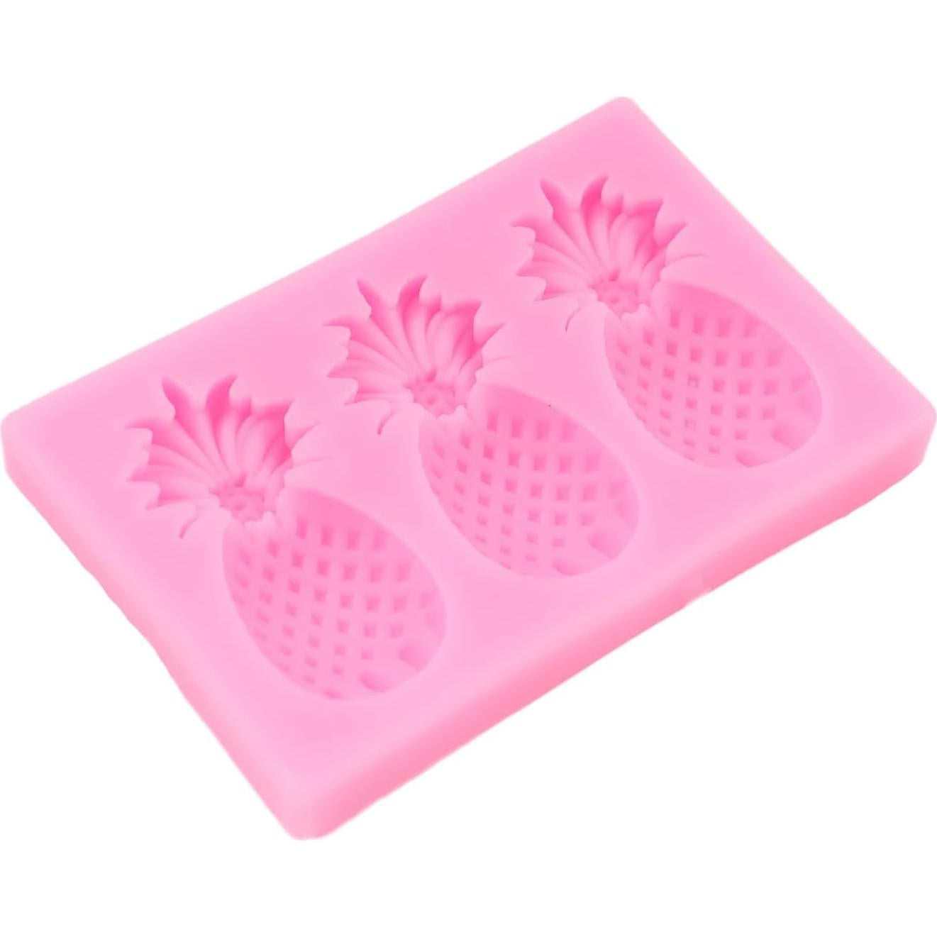 Molde de Silicona de Piña QDMOLDS para Fondant y Chocolate