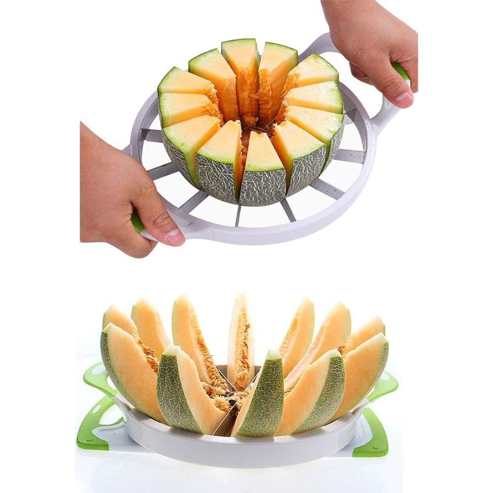 Cortador de Melón Multifuncional ZaH - Acero Inoxidable 33 cm