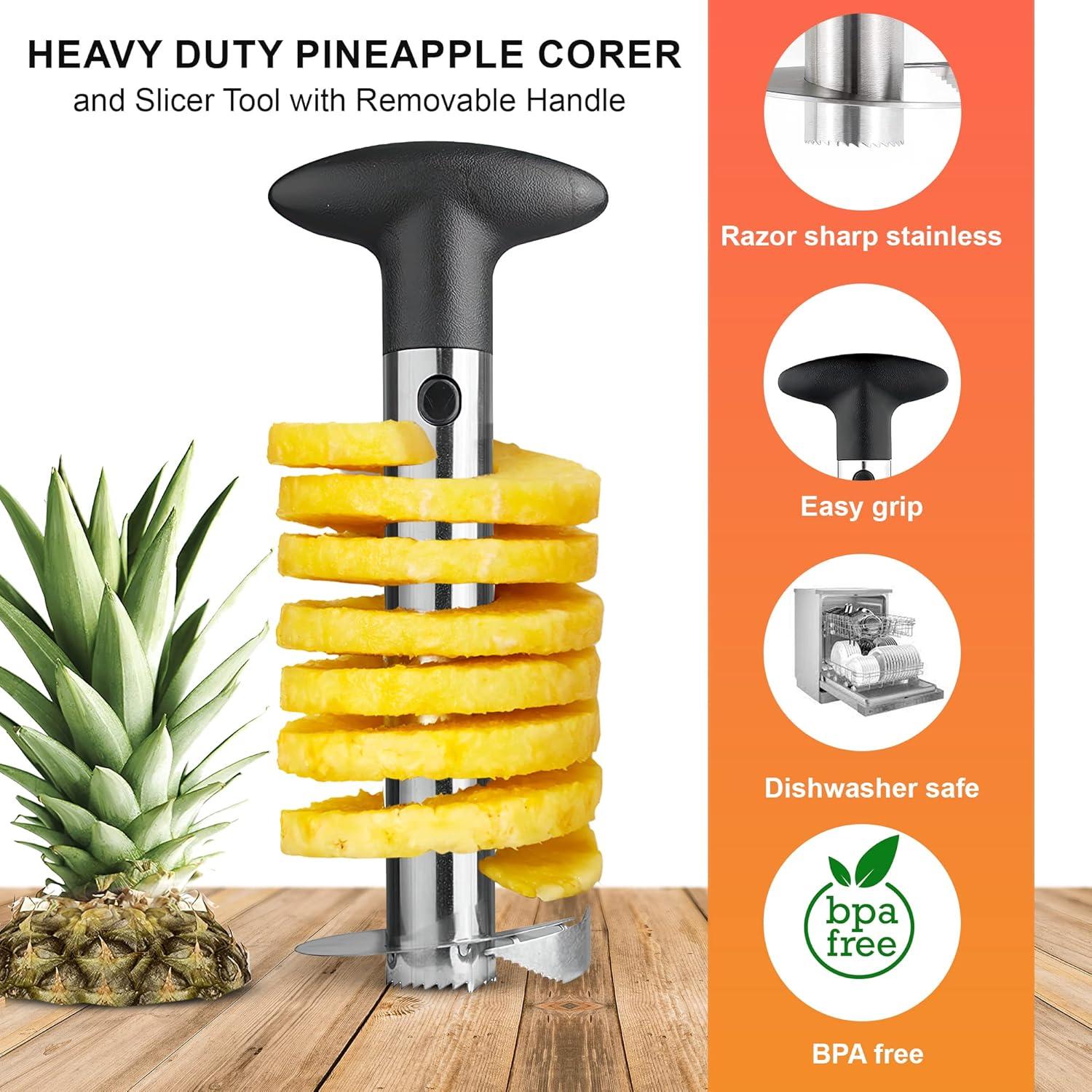 Cortador y Corador de Piña Cheer Collection Acero Inoxidable