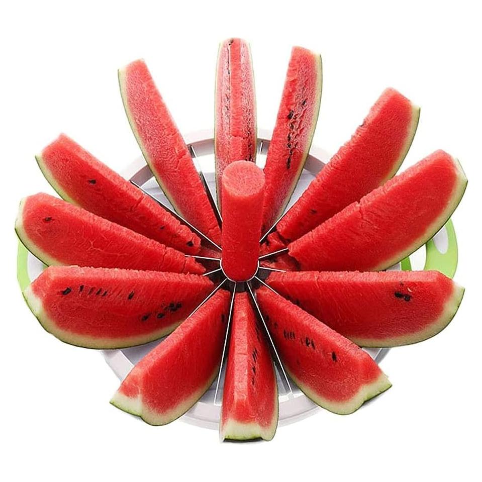 Cortador de Melón Hogar Moderno 12 Rebanadas Acero Inoxidable