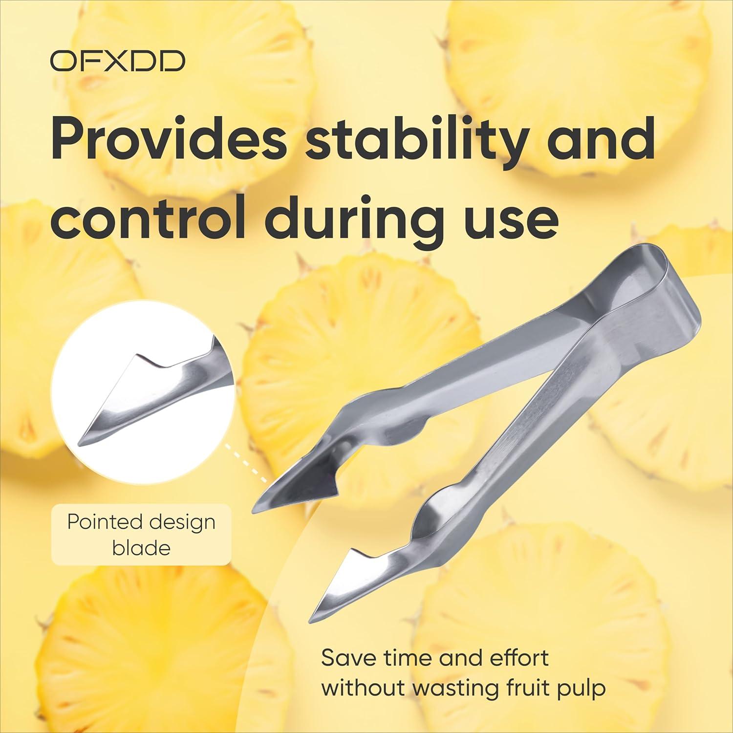 Removedor de Ojos de Piña OFXDD - Acero Inoxidable, 3 Pcs