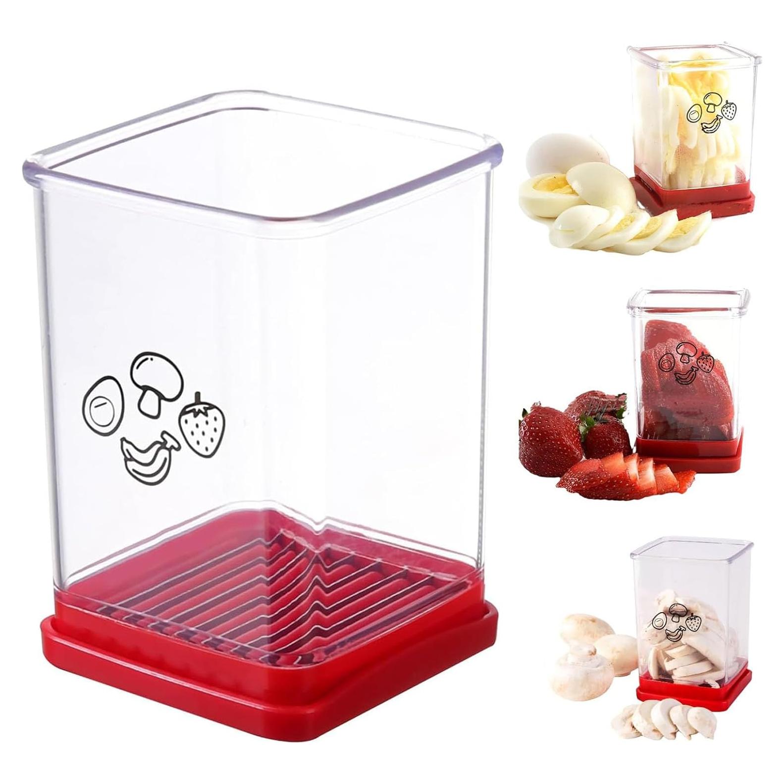 Cortador Rápido de Frutas y Verduras Q-1 Acero Inoxidable