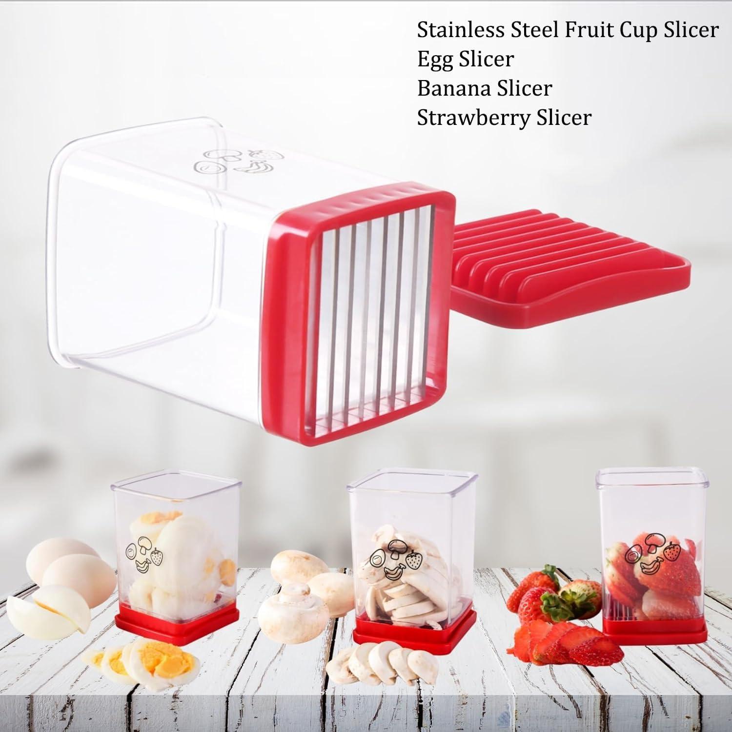 Cortador Rápido de Frutas y Verduras Q-1 Acero Inoxidable