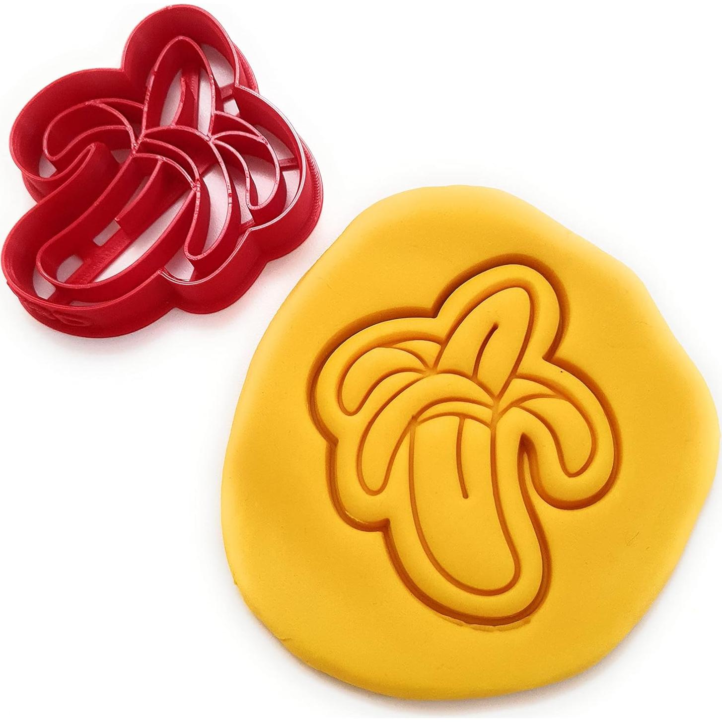 Cortadores de Galletas T3D Tema Frutas Set 5 Piezas