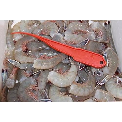 Pelador y Desvenador de Camarones Morty - 26.67 cm Rojo