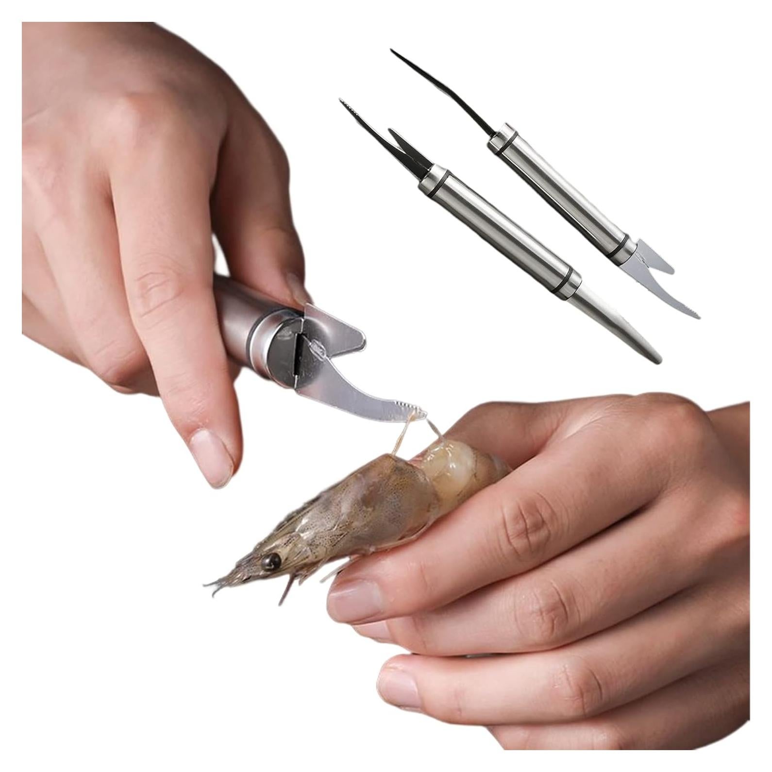 Pelador de Camarones Multifuncional CarClothes 2 Piezas