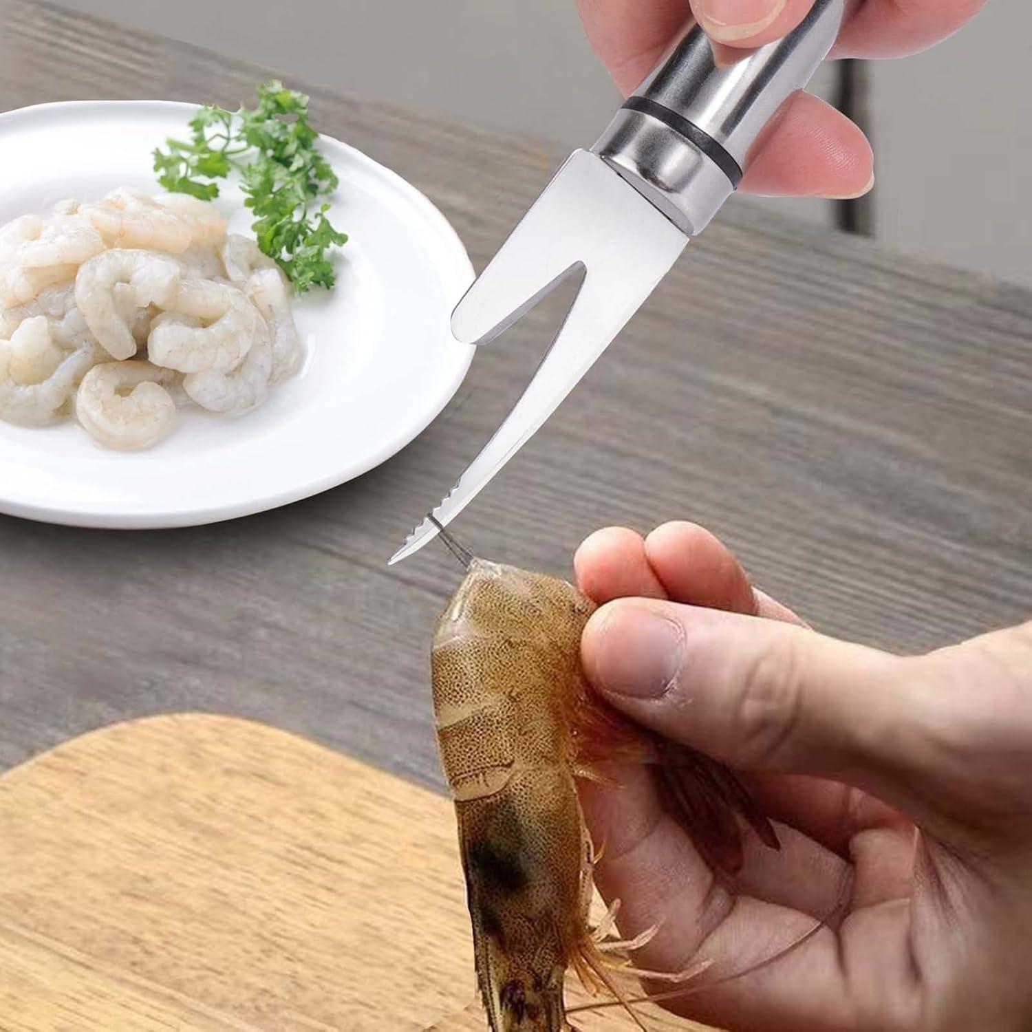 Pelador de Camarones Multifuncional CarClothes 2 Piezas