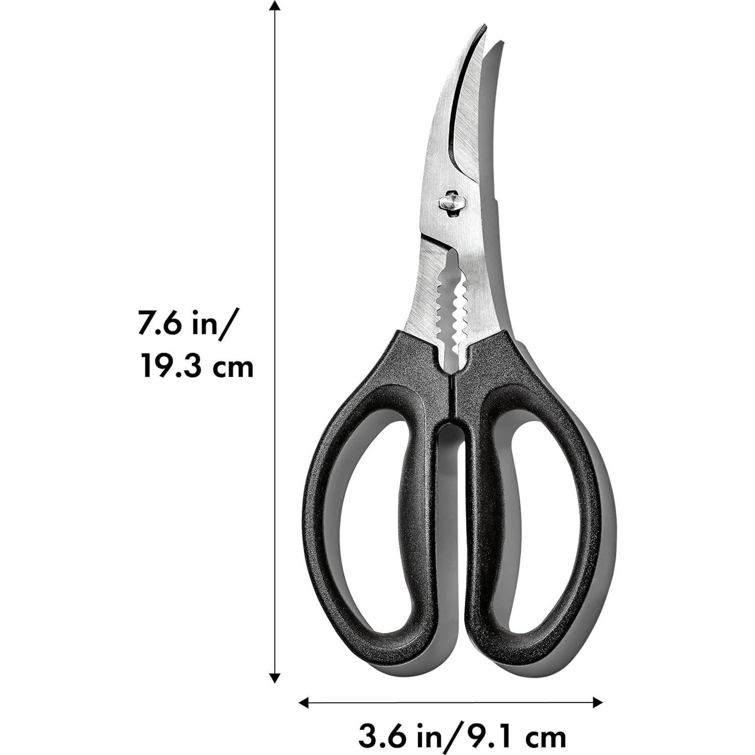 Tijeras de Mariscos OXO Good Grips - Acero Inoxidable, Antideslizantes