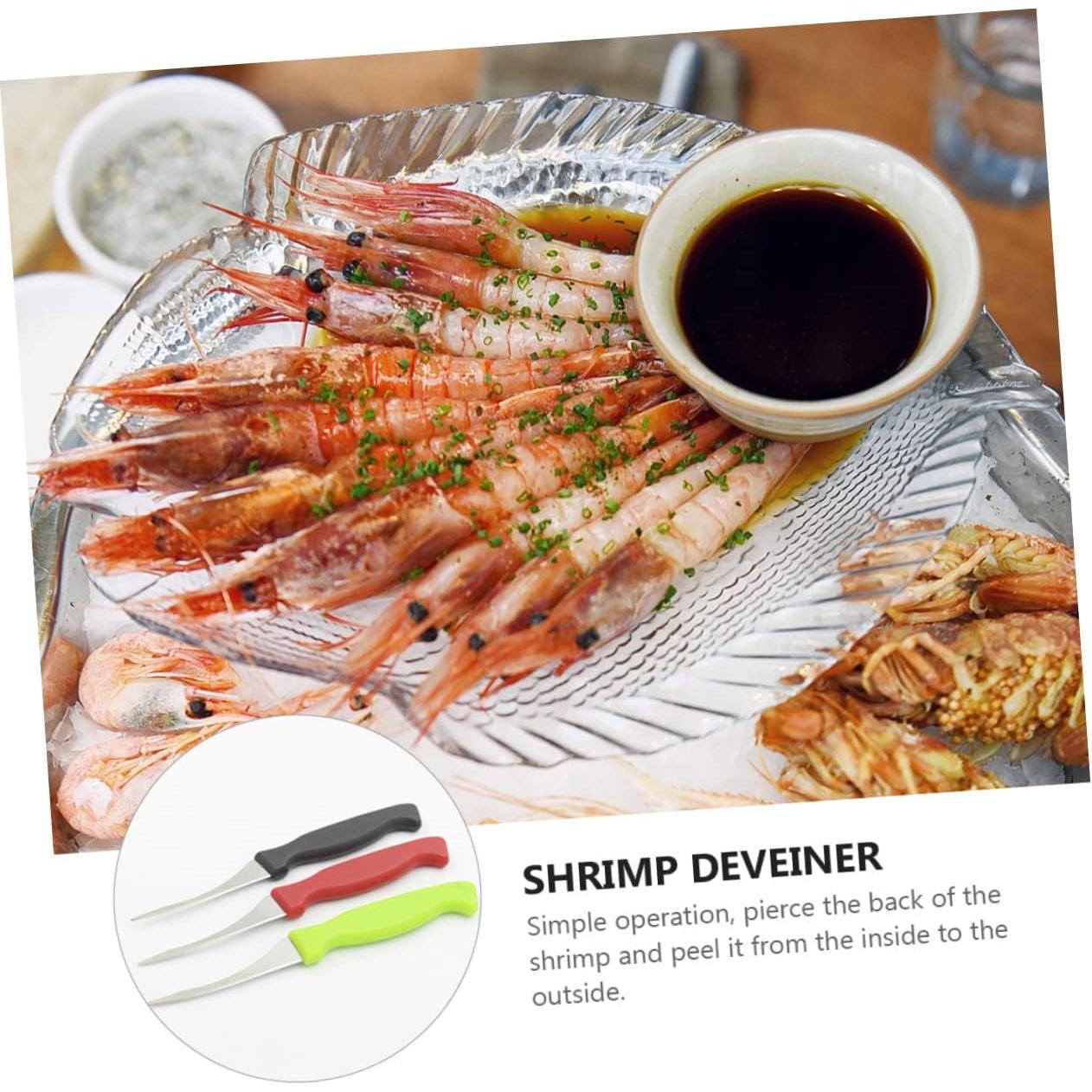 Set de 10 Peladores de Camarones OFFSCH - Herramienta Eficiente