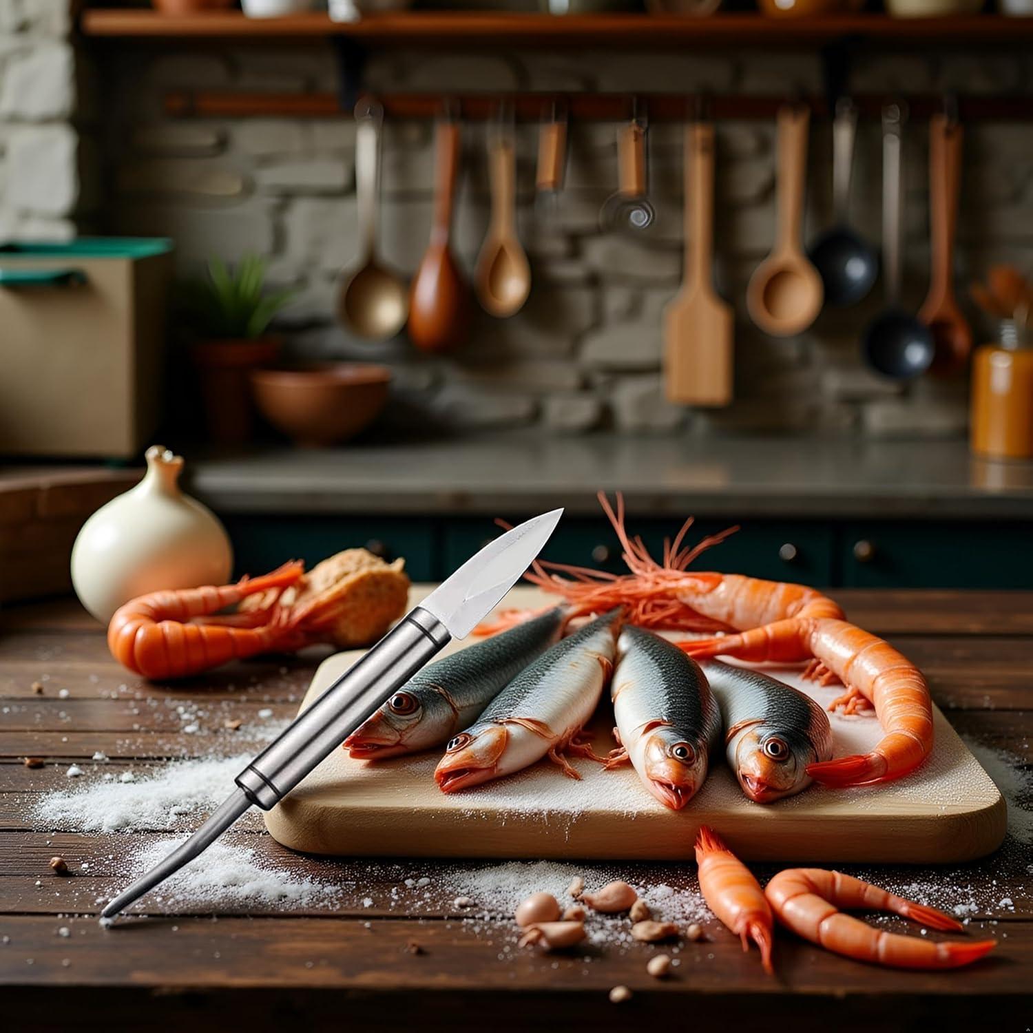 Cuchillo Multifuncional 5 en 1 PurYupearl Acero Inoxidable