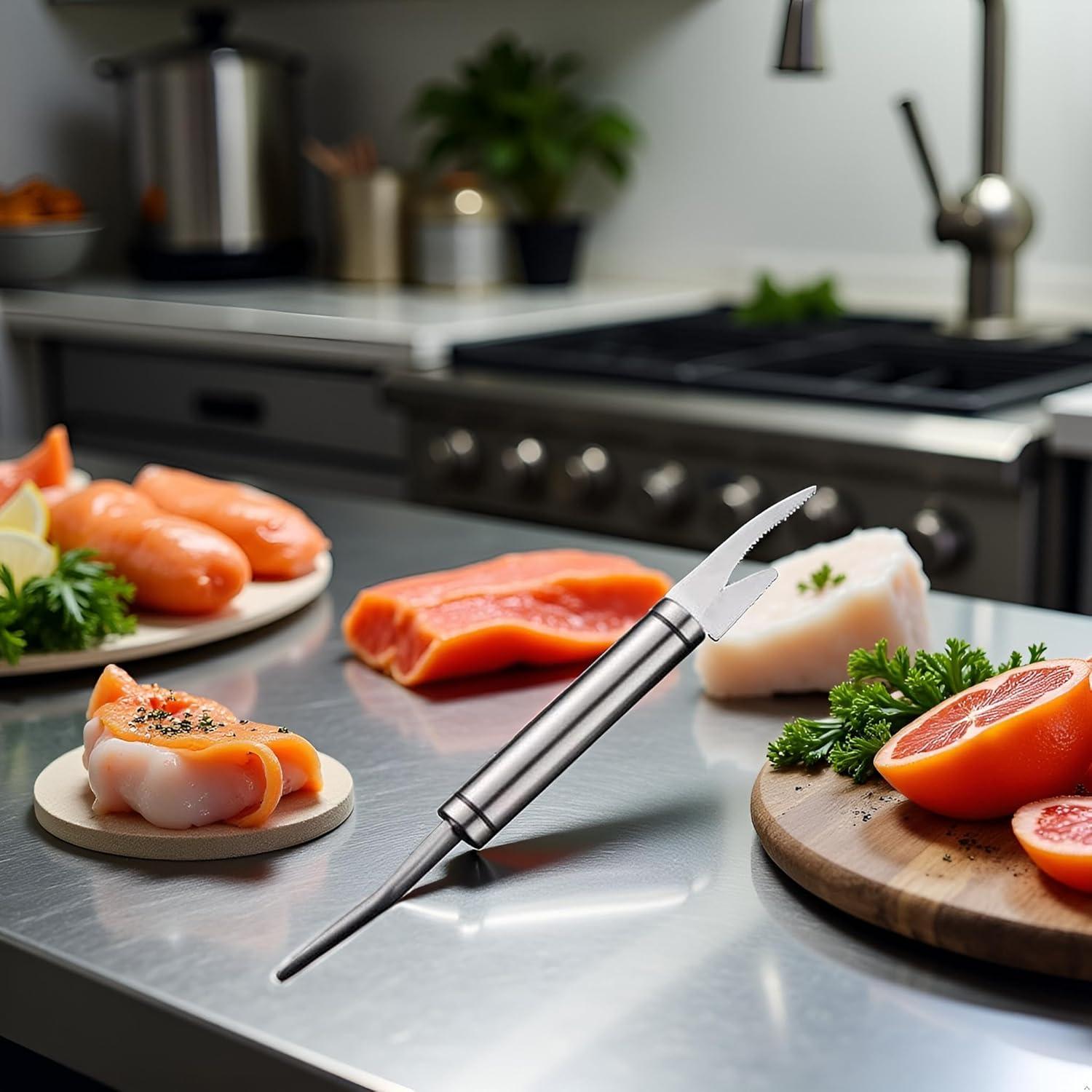 Cuchillo Multifuncional 5 en 1 PurYupearl Acero Inoxidable