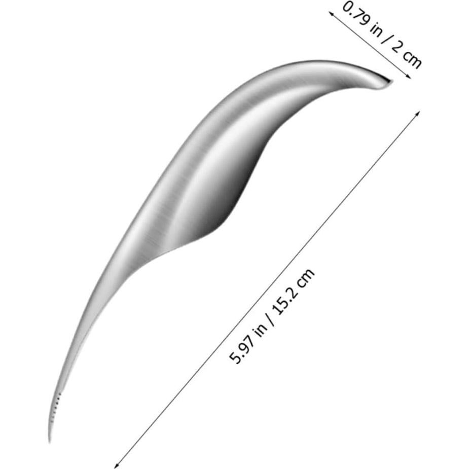 2 Piezas Pelador de Camarones Acero Inoxidable SOLUSTRE