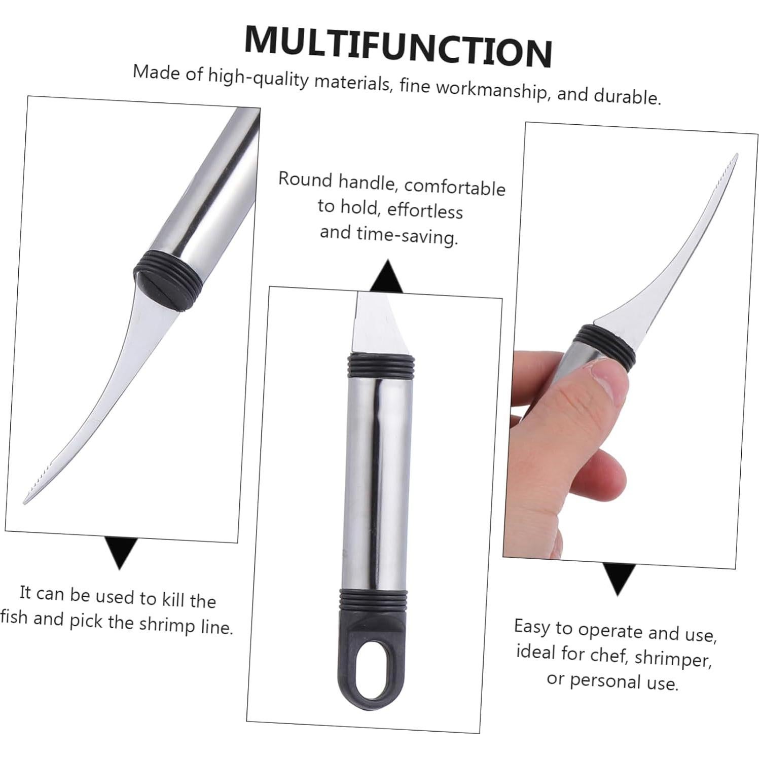 Juego de 5 Herramientas para Pelar Camarones Aboofan