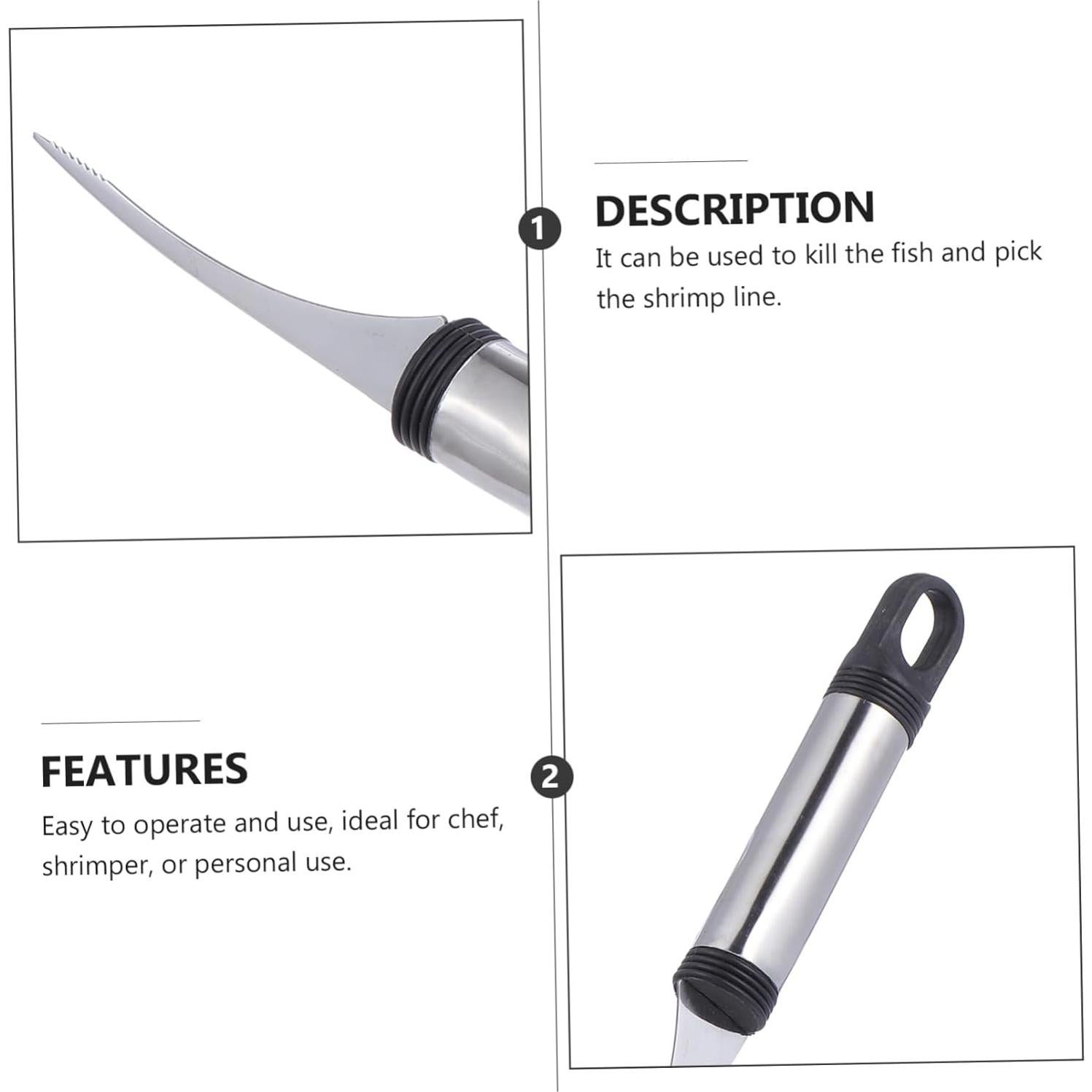 Juego de 5 Herramientas para Pelar Camarones Aboofan