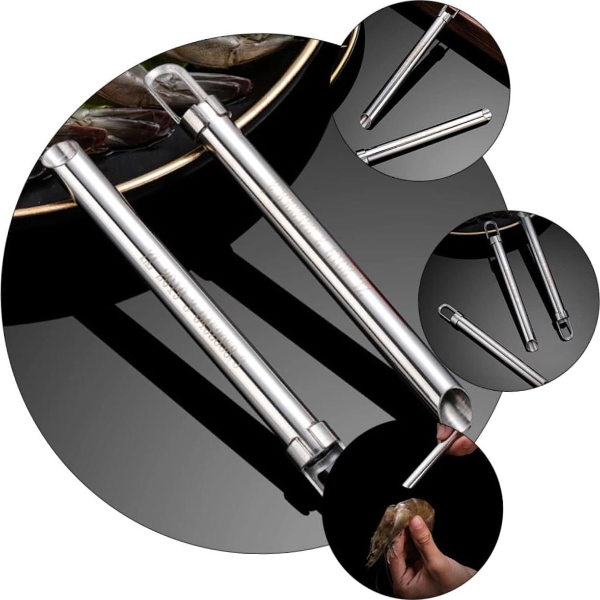 Limpiador de Camarones MAGICLULU Acero Inoxidable 12.2cm