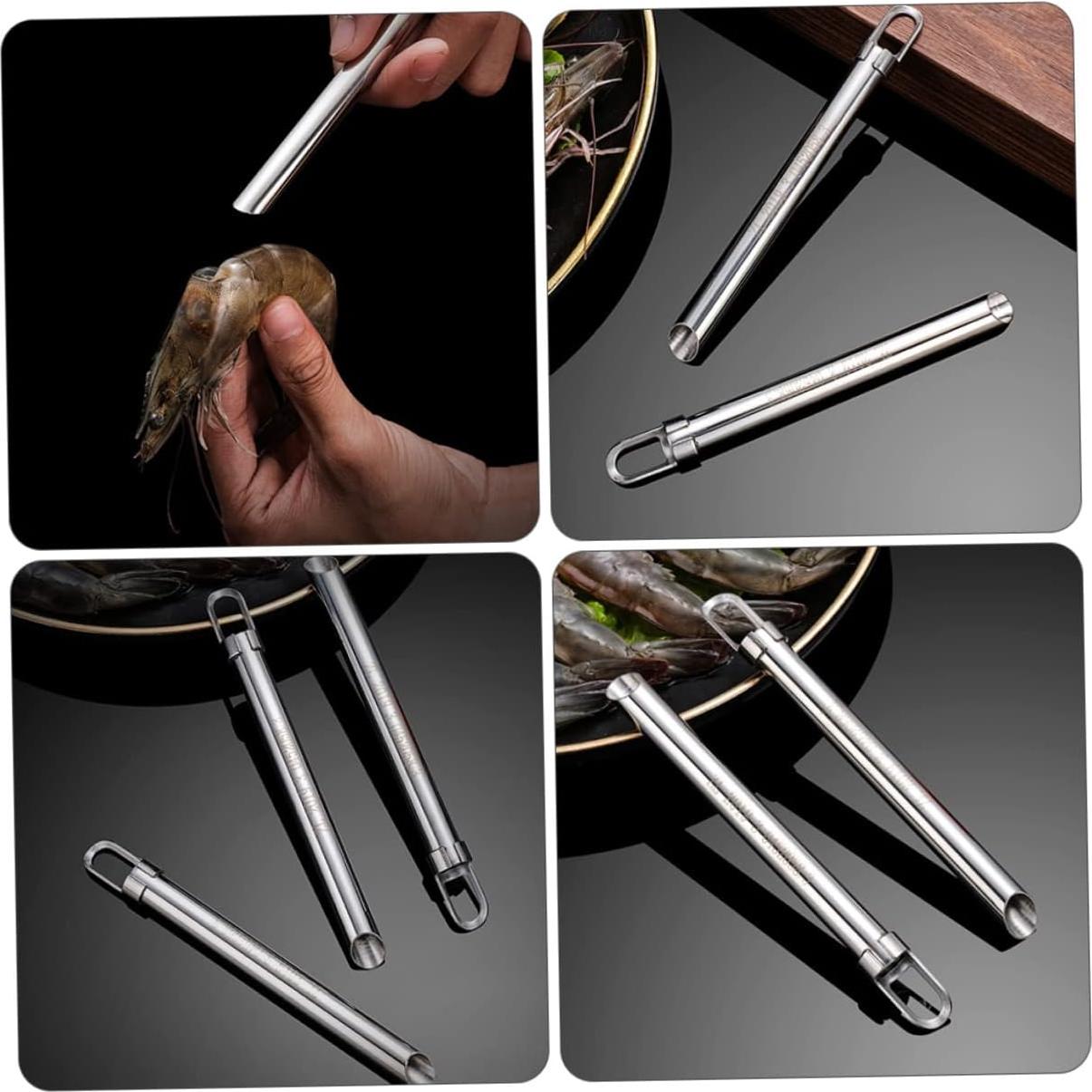 Limpiador de Camarones MAGICLULU Acero Inoxidable 12.2cm