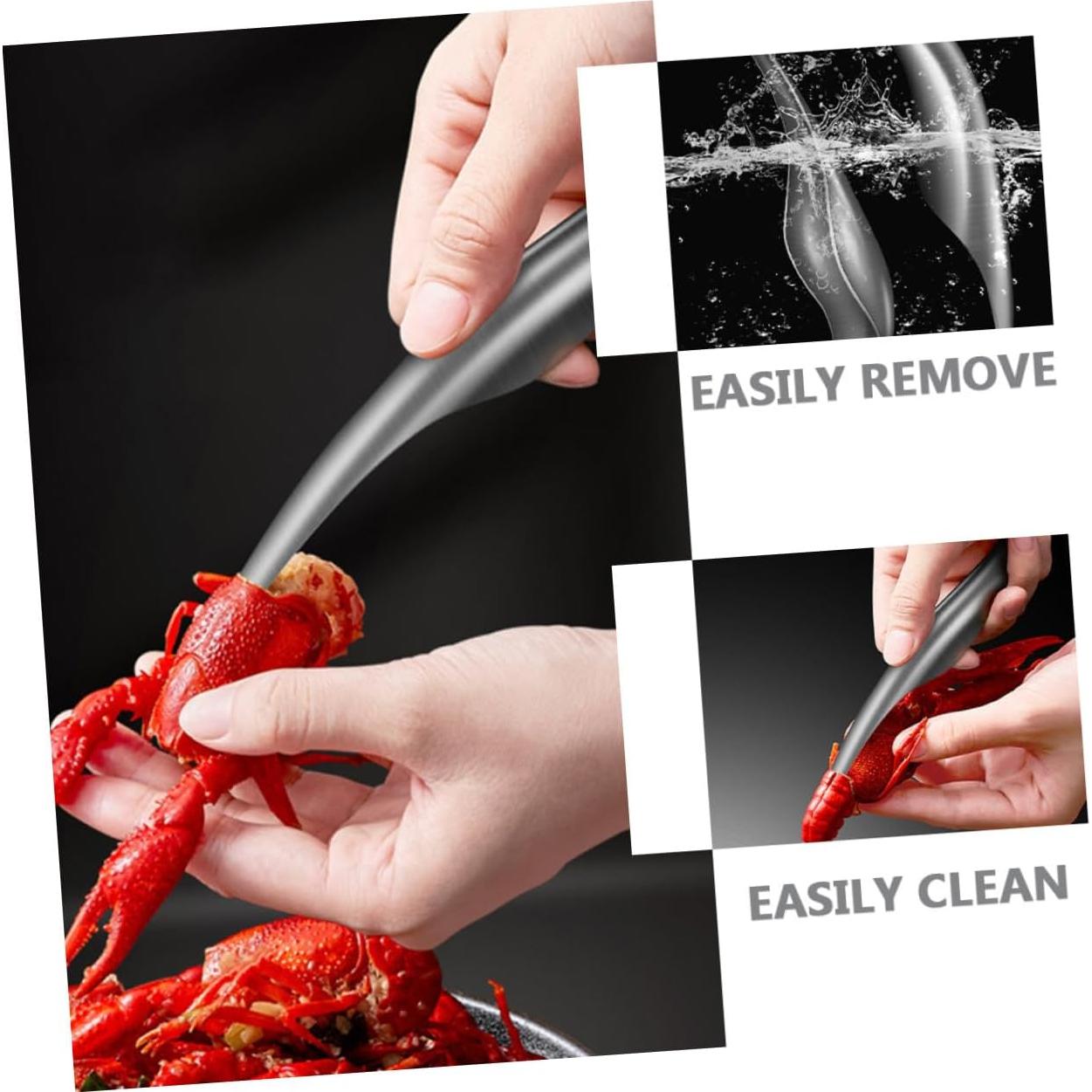 Desvenador de Camarones GLEAVI Acero Inoxidable 2 Pcs