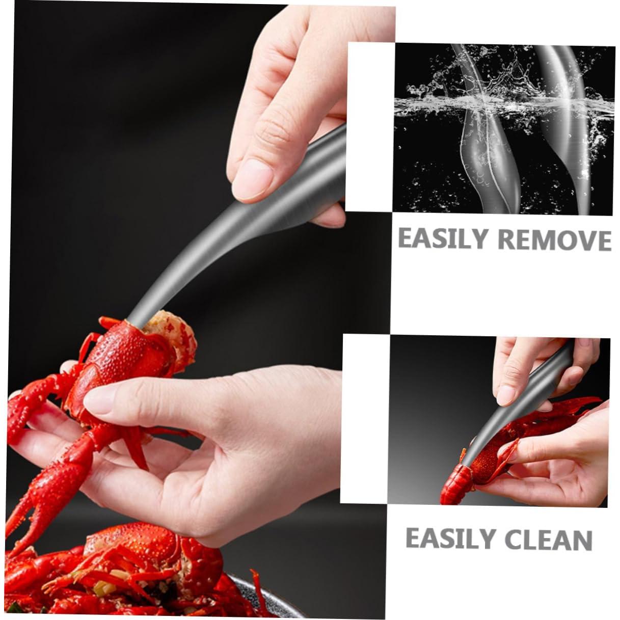 Juego de 2 Desvenadores de Camarones Zerodeko Acero Inoxidable