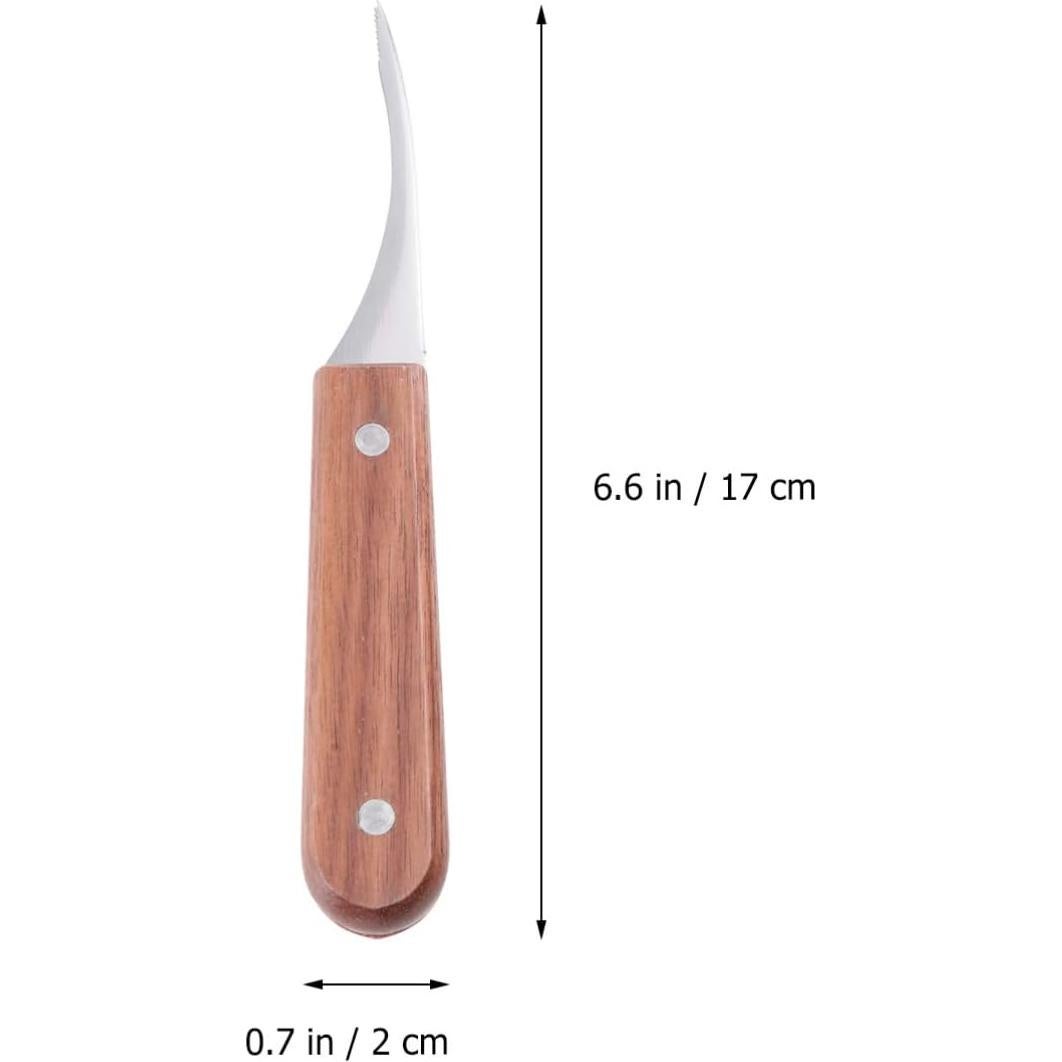 Conjunto de Herramientas DOITOOL para Limpiar Camarones - Mango de Madera