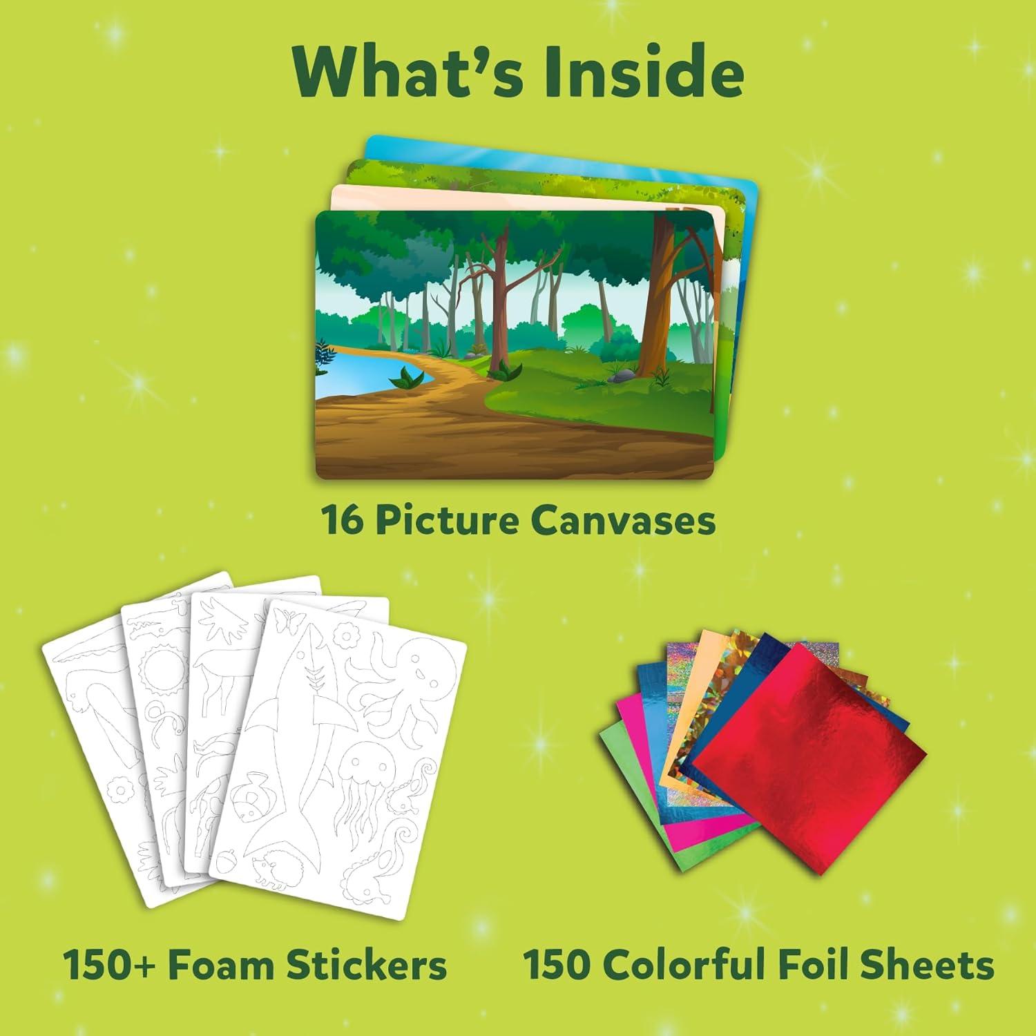 Skillmatics Foil Fun - Mega Pack Animales Creativo 0.74kg