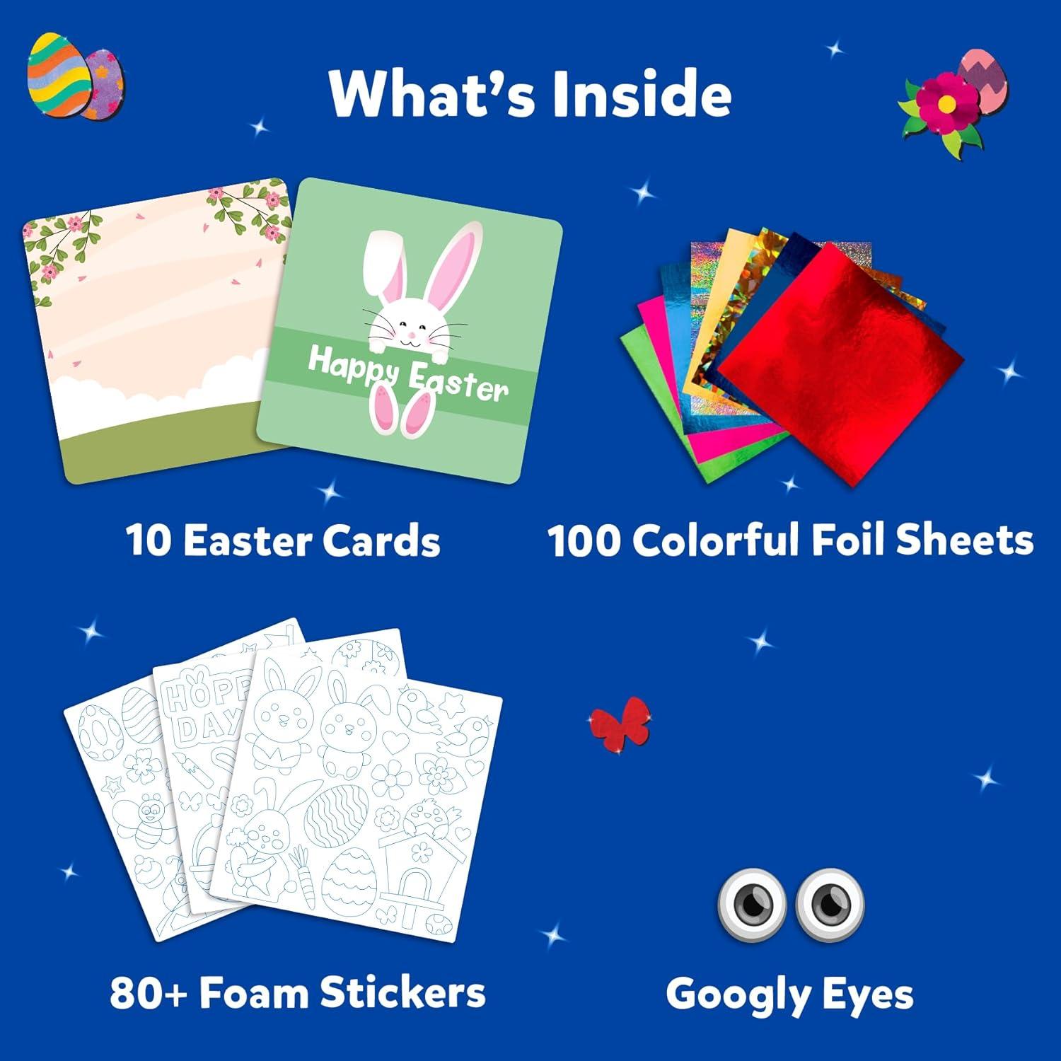 Skillmatics Foil Fun - Tarjetas de Pascua Creativas