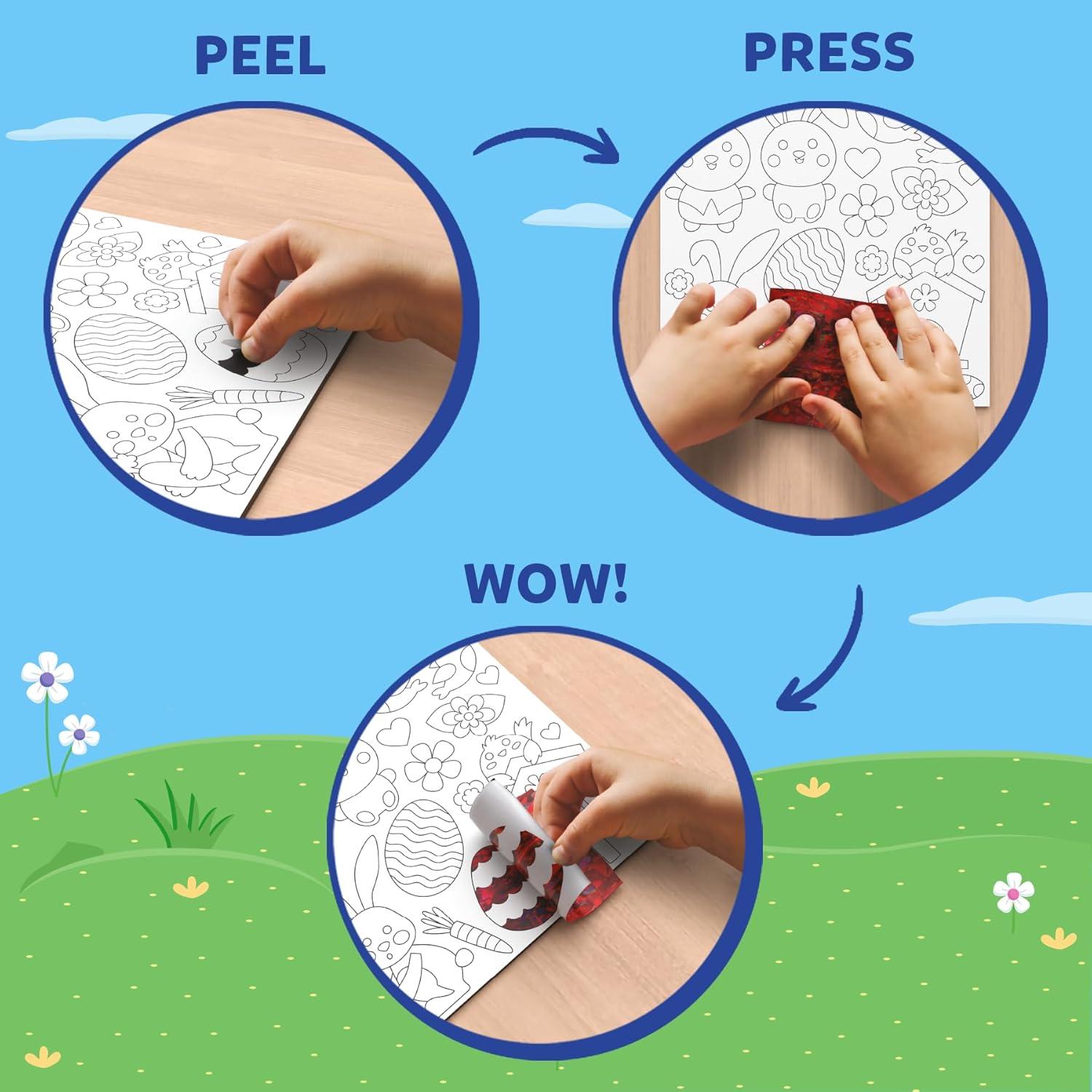 Skillmatics Foil Fun - Tarjetas de Pascua Creativas