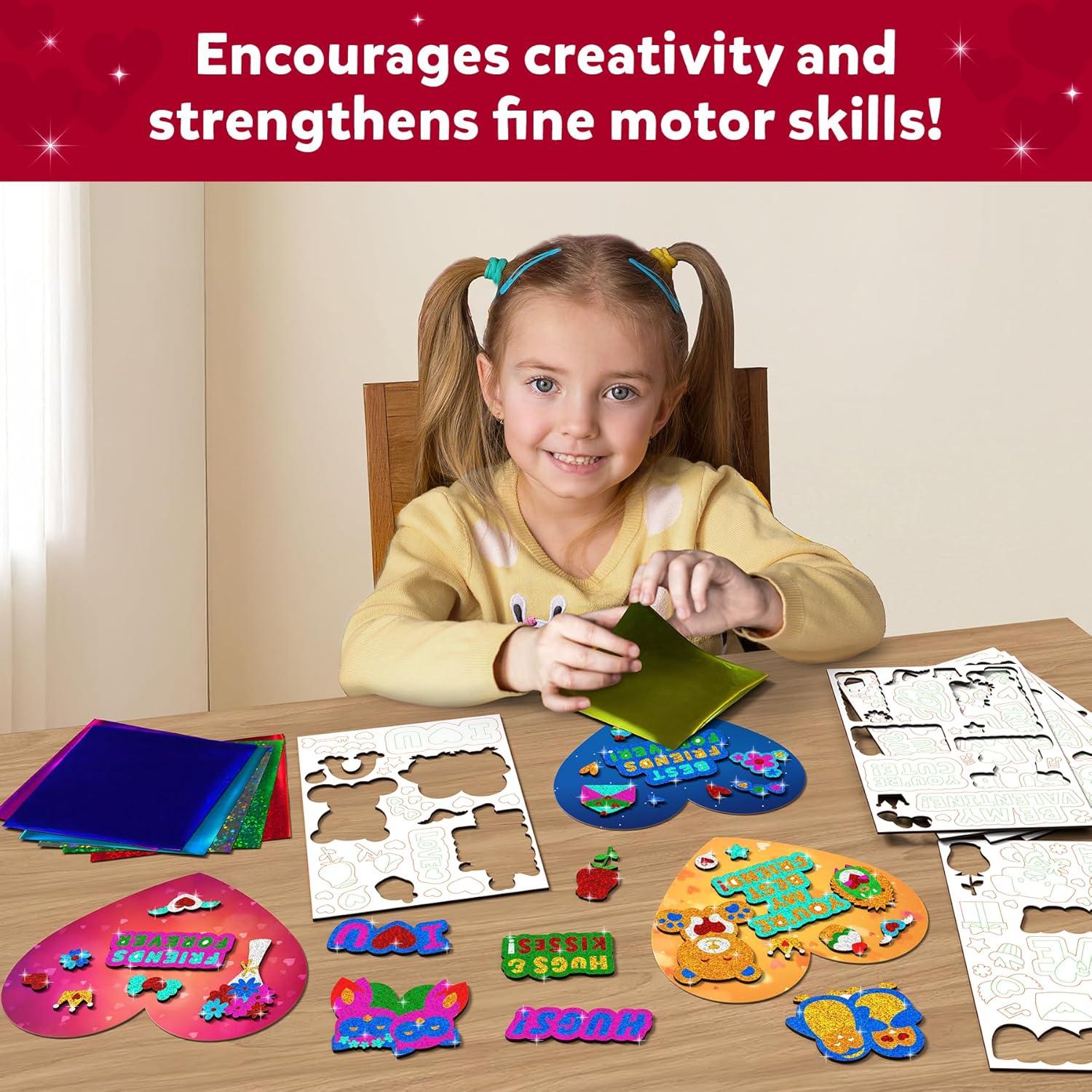 Skillmatics Foil Fun - Kit Corazones de Amistad Creativo