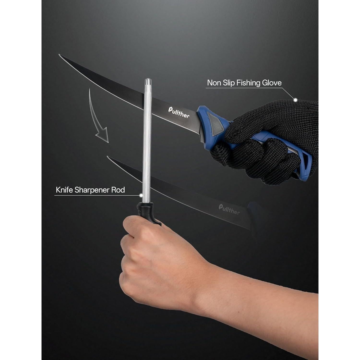 Kit de Herramientas de Pesca Pullther 7 Piezas Multifuncional
