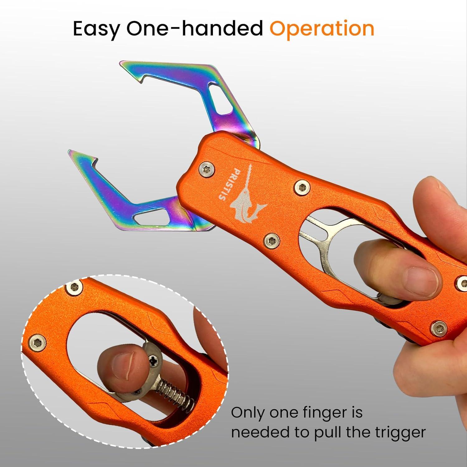 Agarre de Labios de Pescado Pristis UTA I - Acero Inoxidable 76 cm