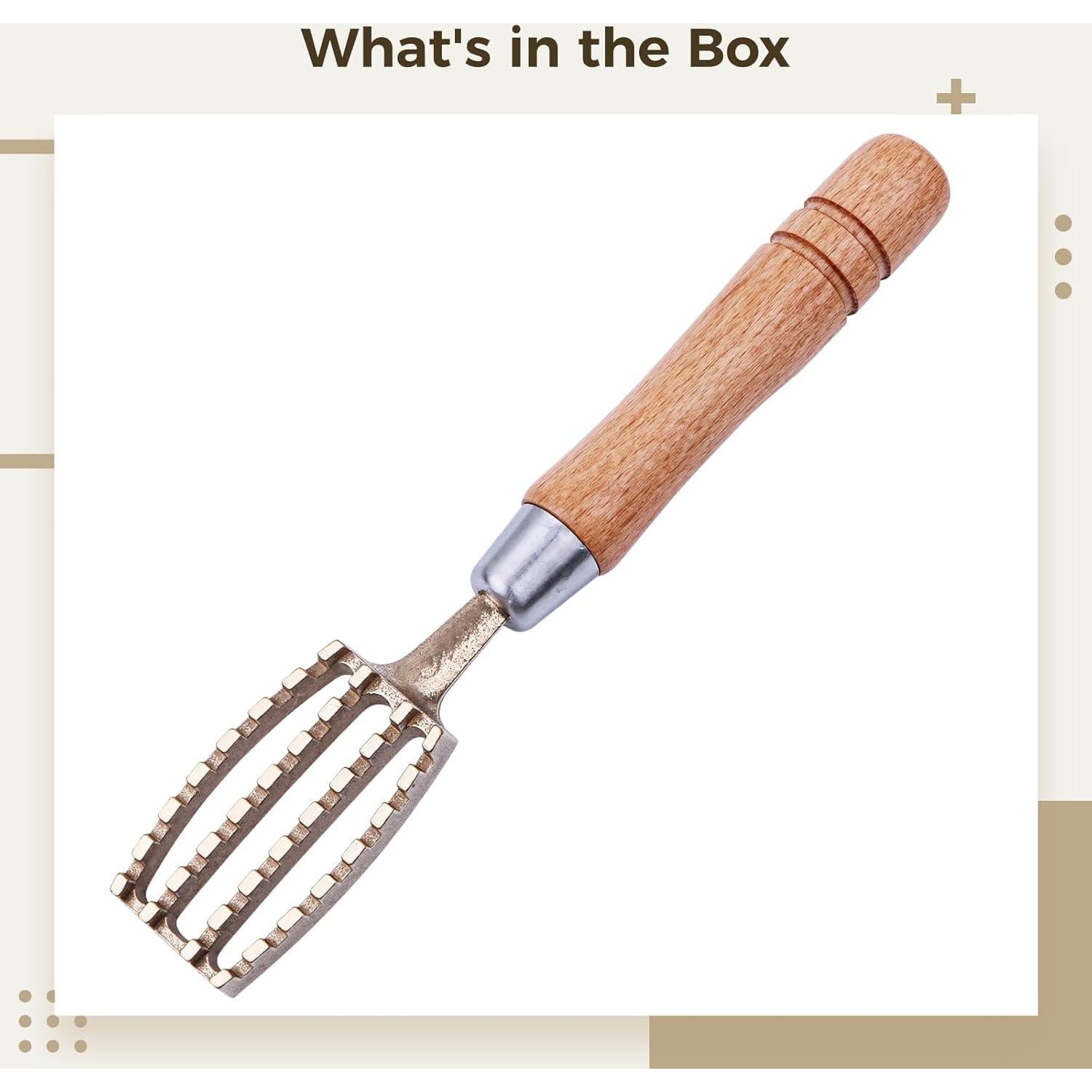 Escalador de Pescado Homaisson con Mango de Madera 21x3cm