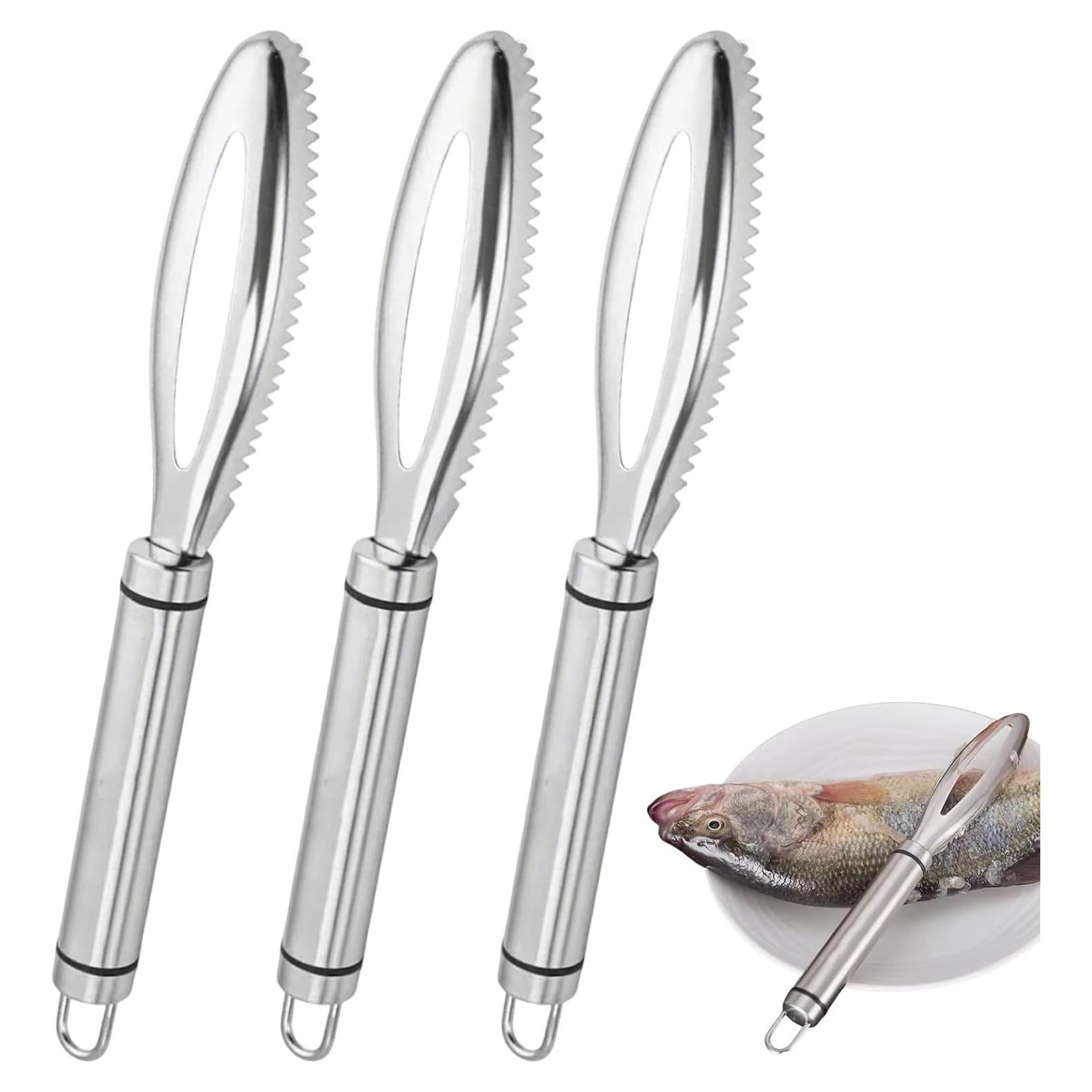 Juego de 3 herramientas desescamadoras Thinslimer de acero inoxidable