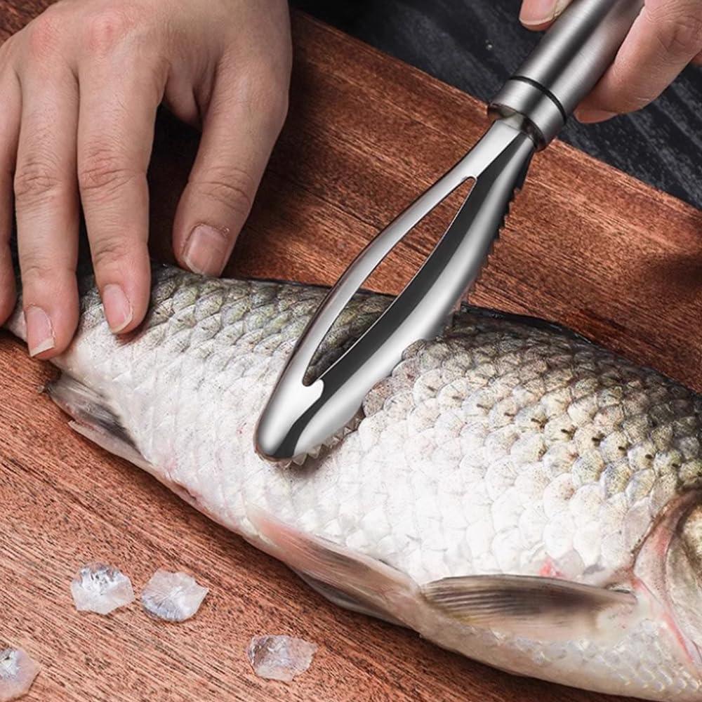 Juego de 3 herramientas desescamadoras Thinslimer de acero inoxidable