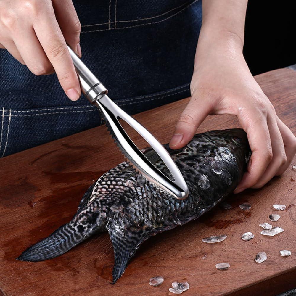 Juego de 3 herramientas desescamadoras Thinslimer de acero inoxidable