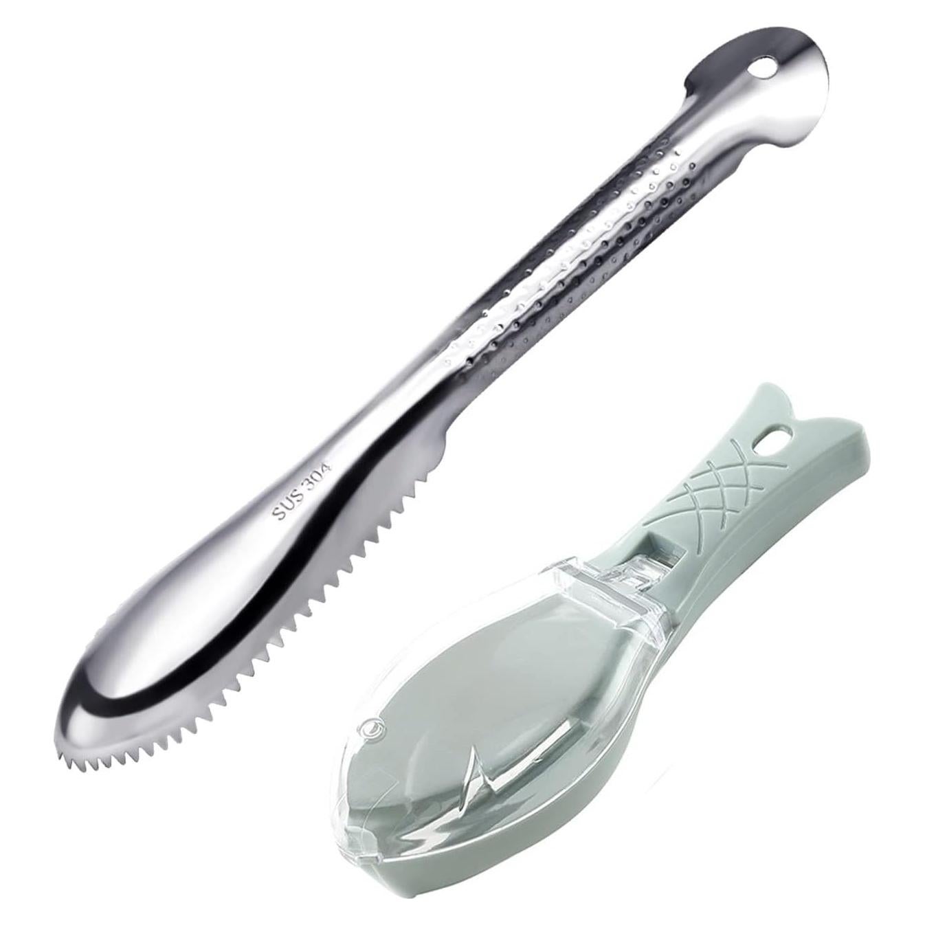 Kit 2 Piezas Removedor de Escamas de Pescado YIVCKOM