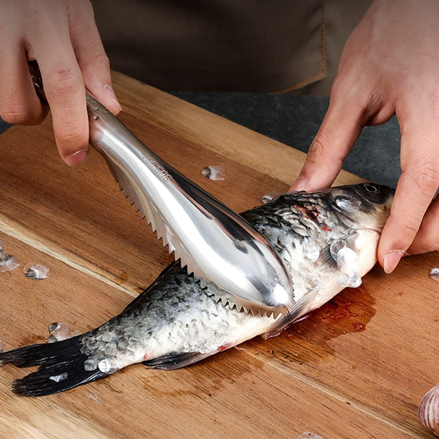 Kit 2 Piezas Removedor de Escamas de Pescado YIVCKOM