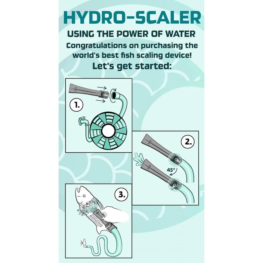 Desescamador de Pescado HydroScaler - Herramienta Eficaz y Segura