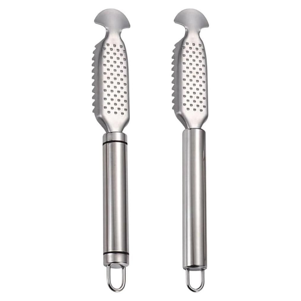 Herramienta de Pelado de Escamas de Pescado BESTonZON 2 Pcs