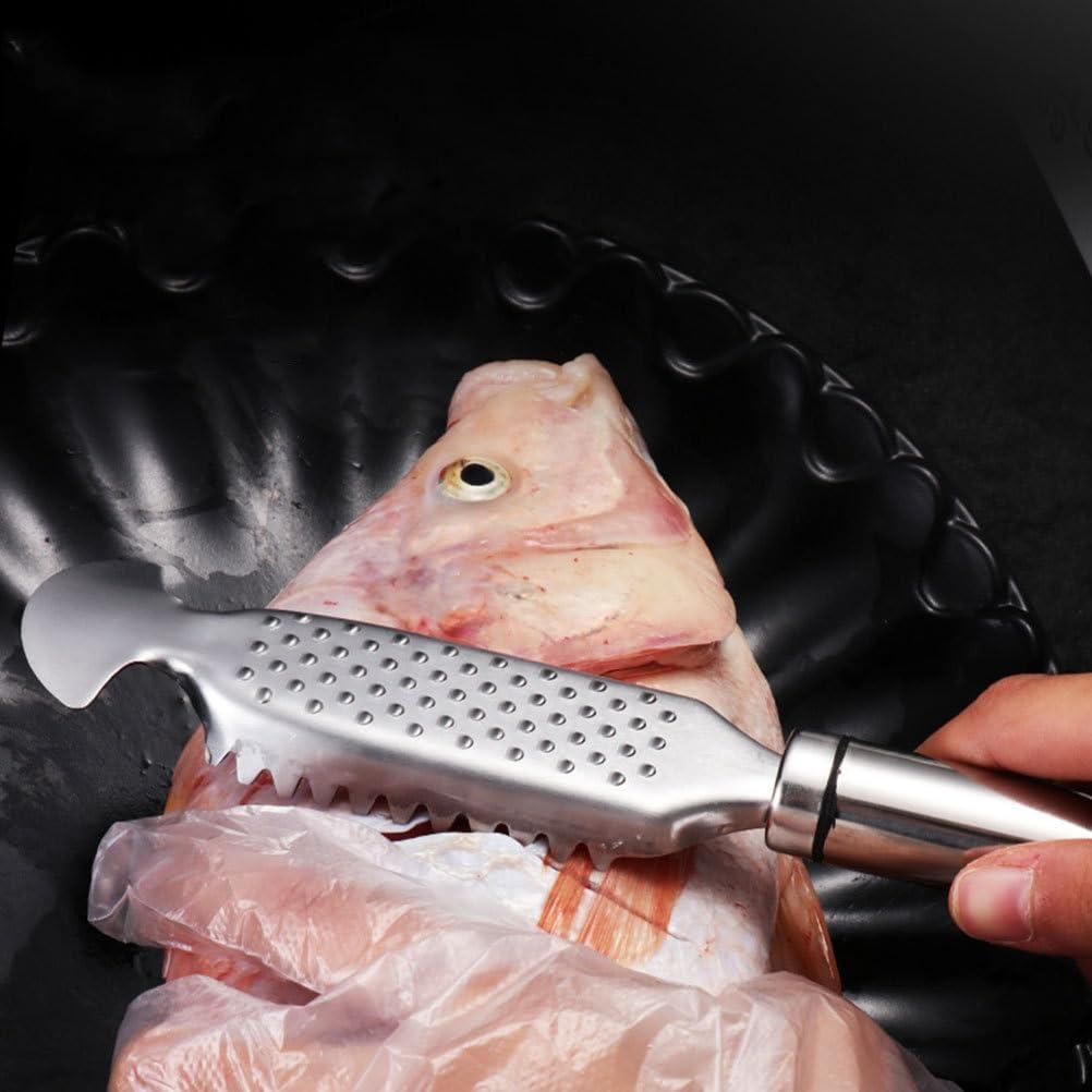 Herramienta de Pelado de Escamas de Pescado BESTonZON 2 Pcs