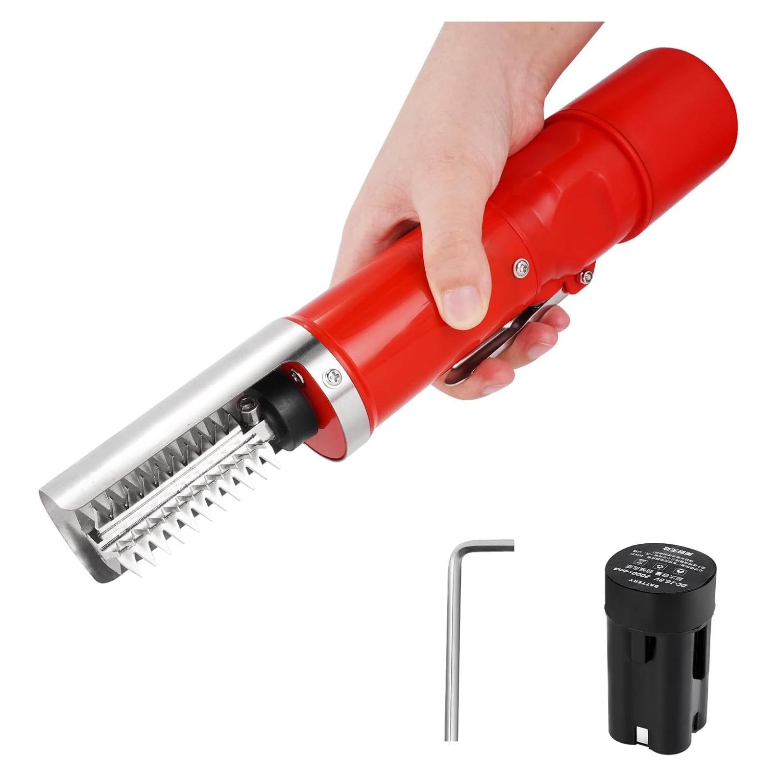 Removedor de Escamas de Pescado Eléctrico MXBAOHENG 2000mAh