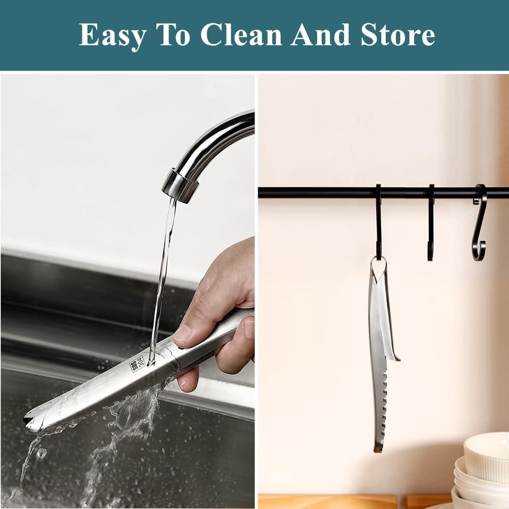 Removedor de Escamas de Pescado Adorambling Acero Inoxidable 21cm