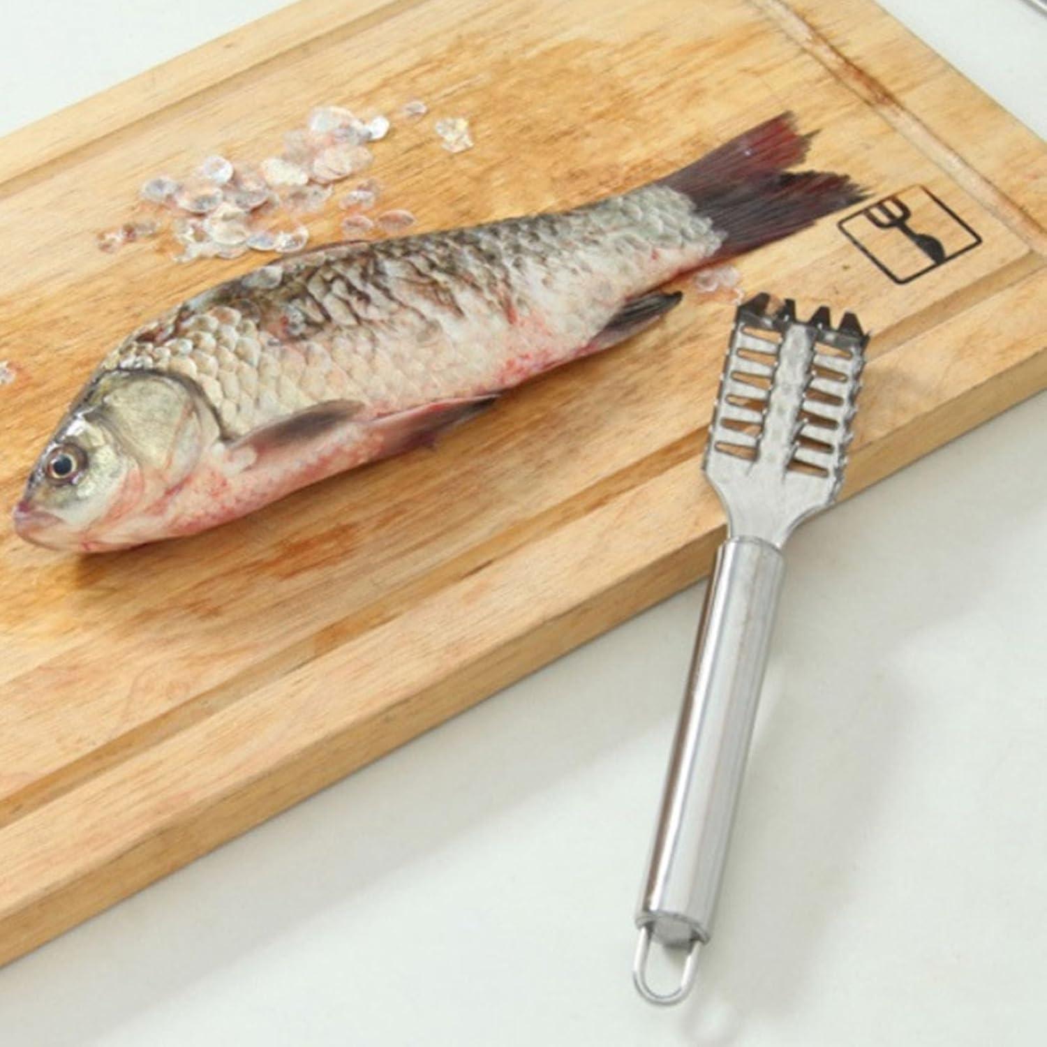 Removedor de Escamas de Pescado Sunicon de Acero Inoxidable