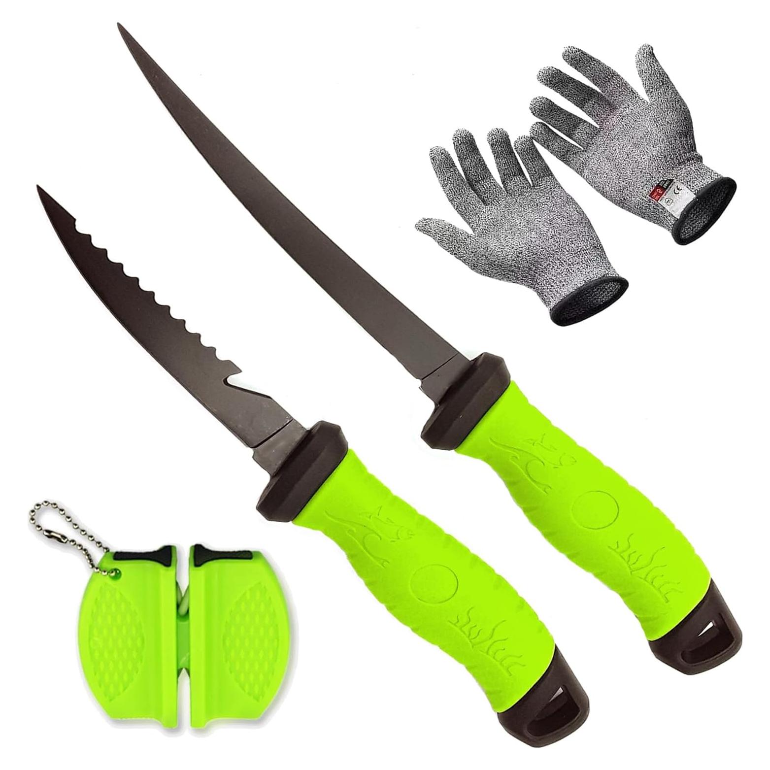 Juego de cuchillos para filetear pescado Middletown 4 piezas