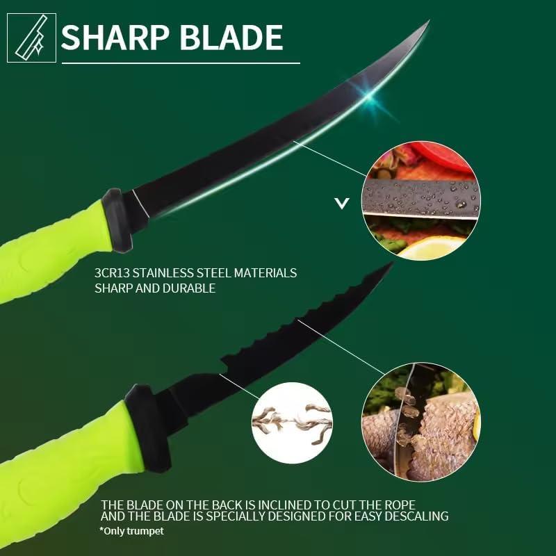 Juego de cuchillos para filetear pescado Middletown 4 piezas