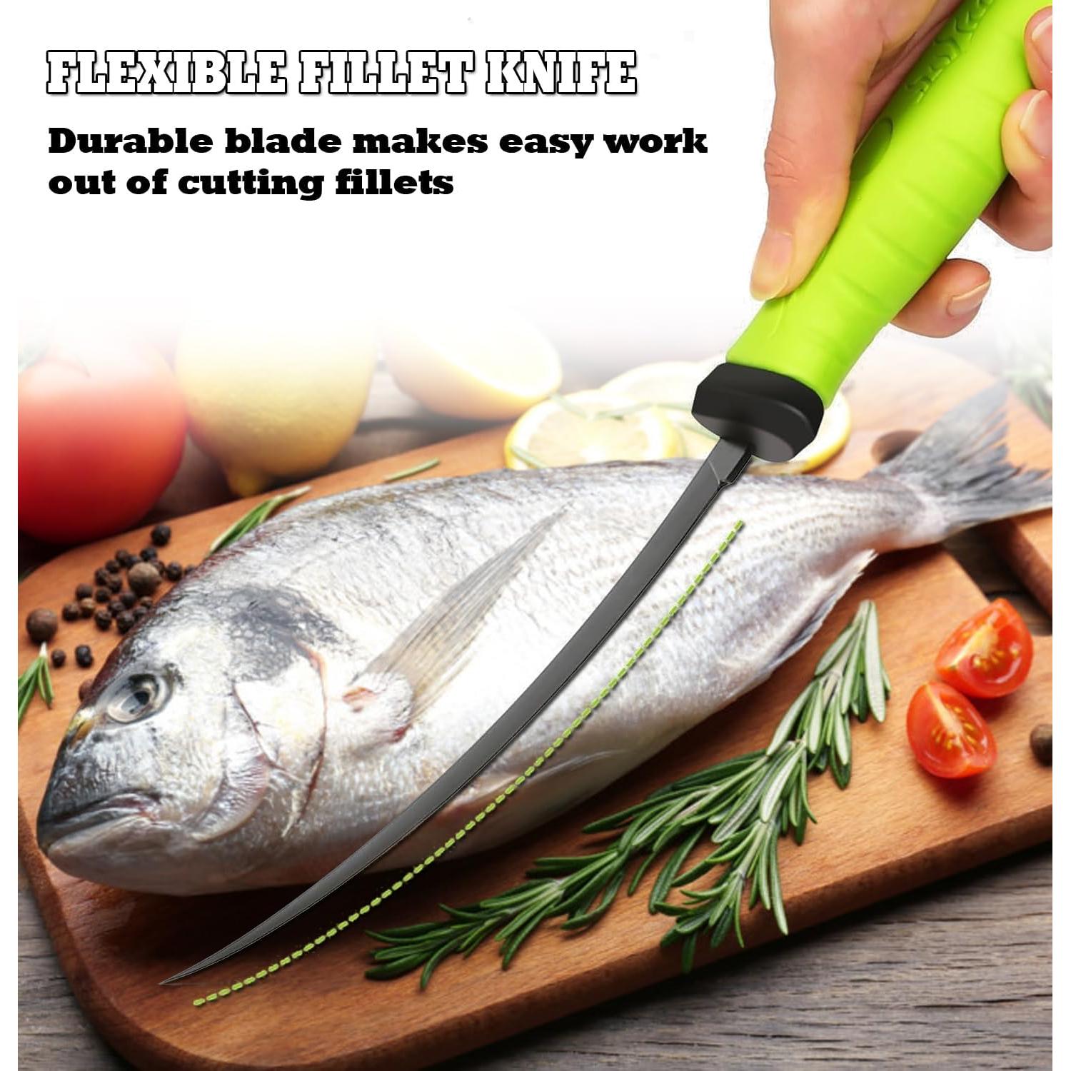 Juego de cuchillos para filetear pescado Middletown 4 piezas