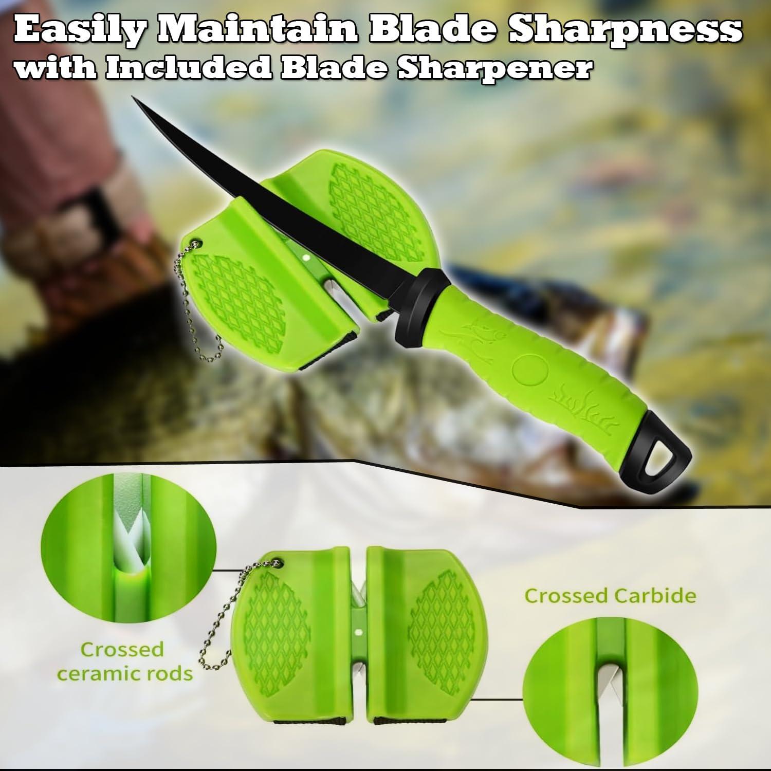 Juego de cuchillos para filetear pescado Middletown 4 piezas