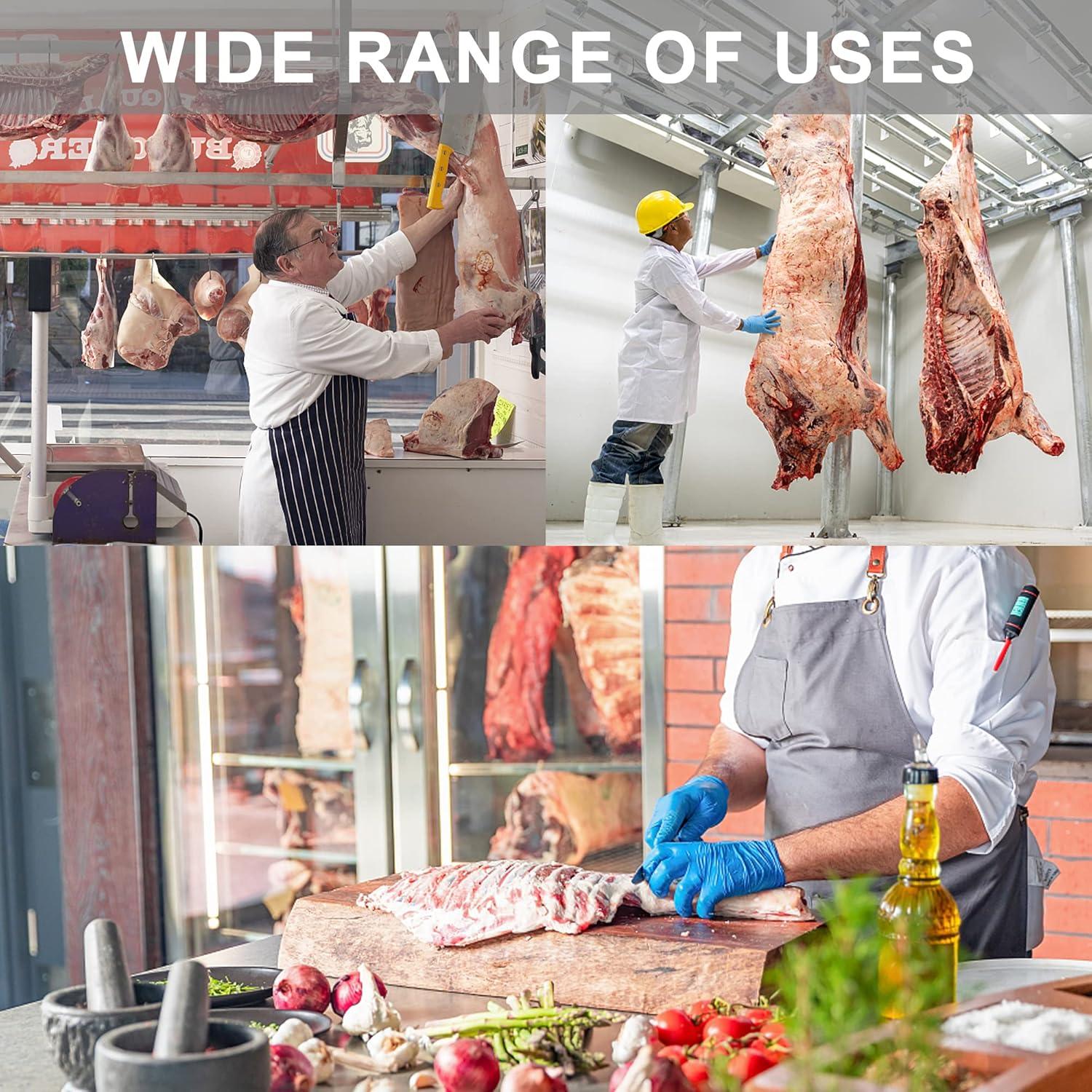 Raspador de Polvo de Hueso BOLEXINO - 2 Paquetes, Polietileno Blanco