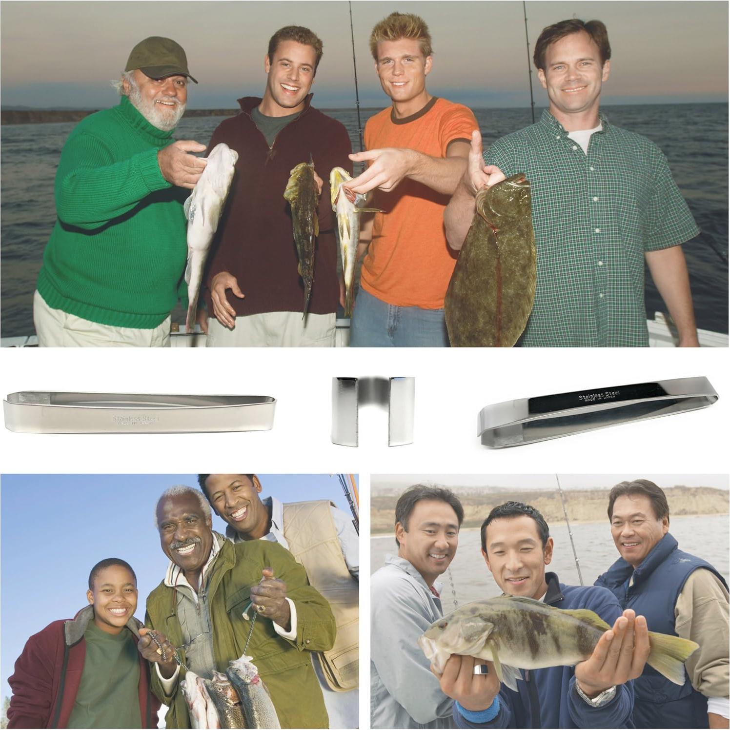 Pinzas para Espinas de Pescado Kwizing - Acero Inoxidable 12.1 cm