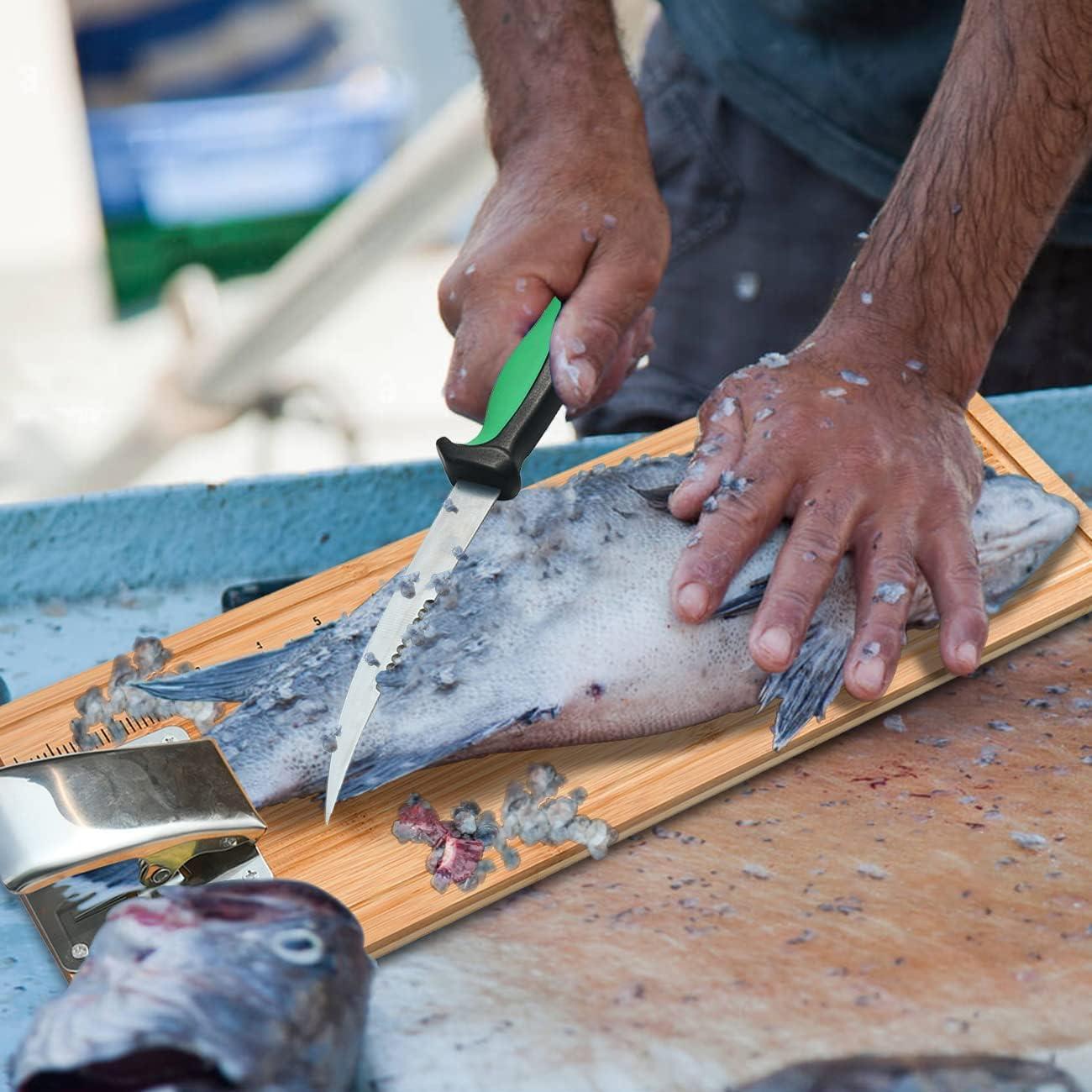 Tabla de Limpieza de Pescado MAVOTER de Bambú 44.9x16cm