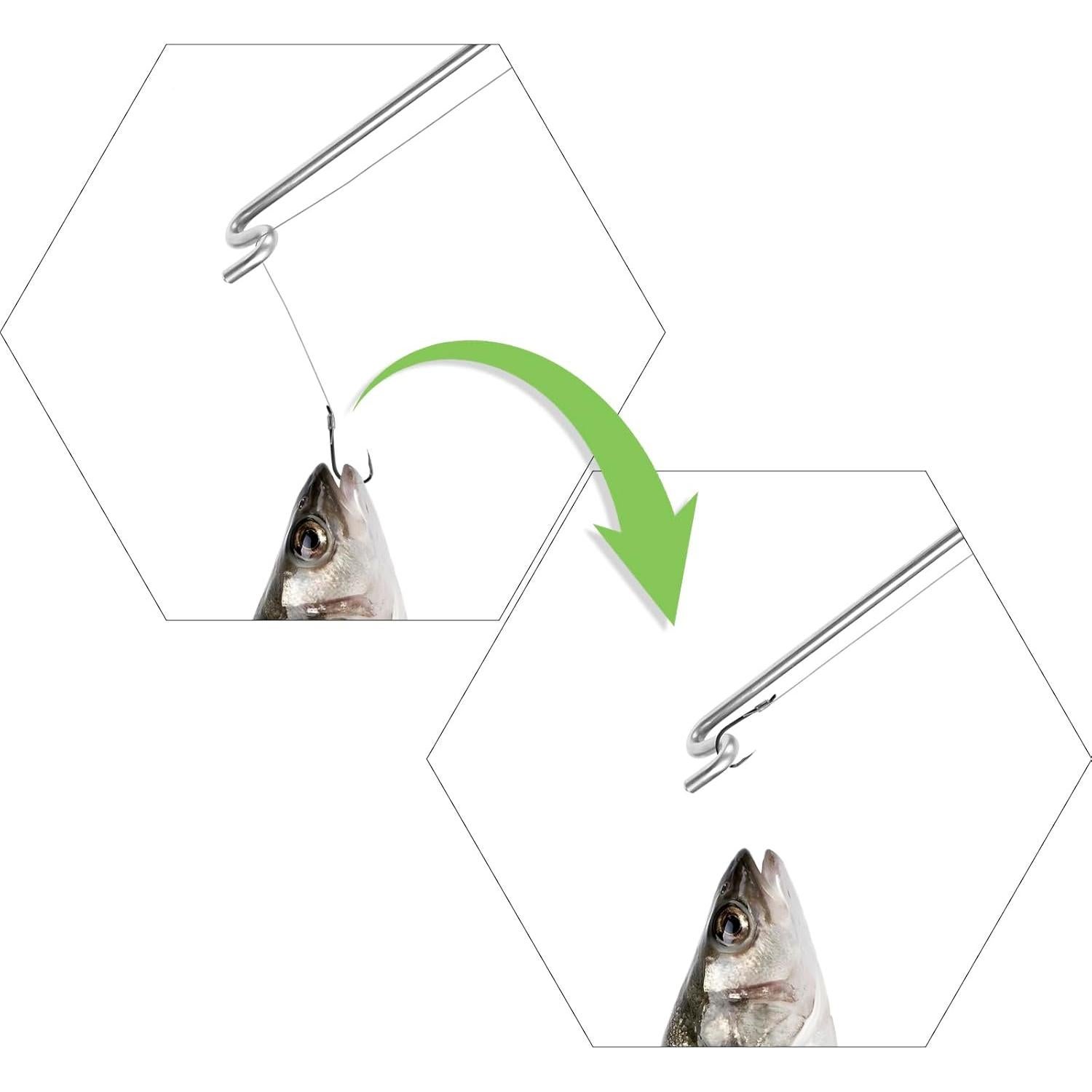 Herramienta de desenganche para pescar Pullther 26 cm acero inoxidable